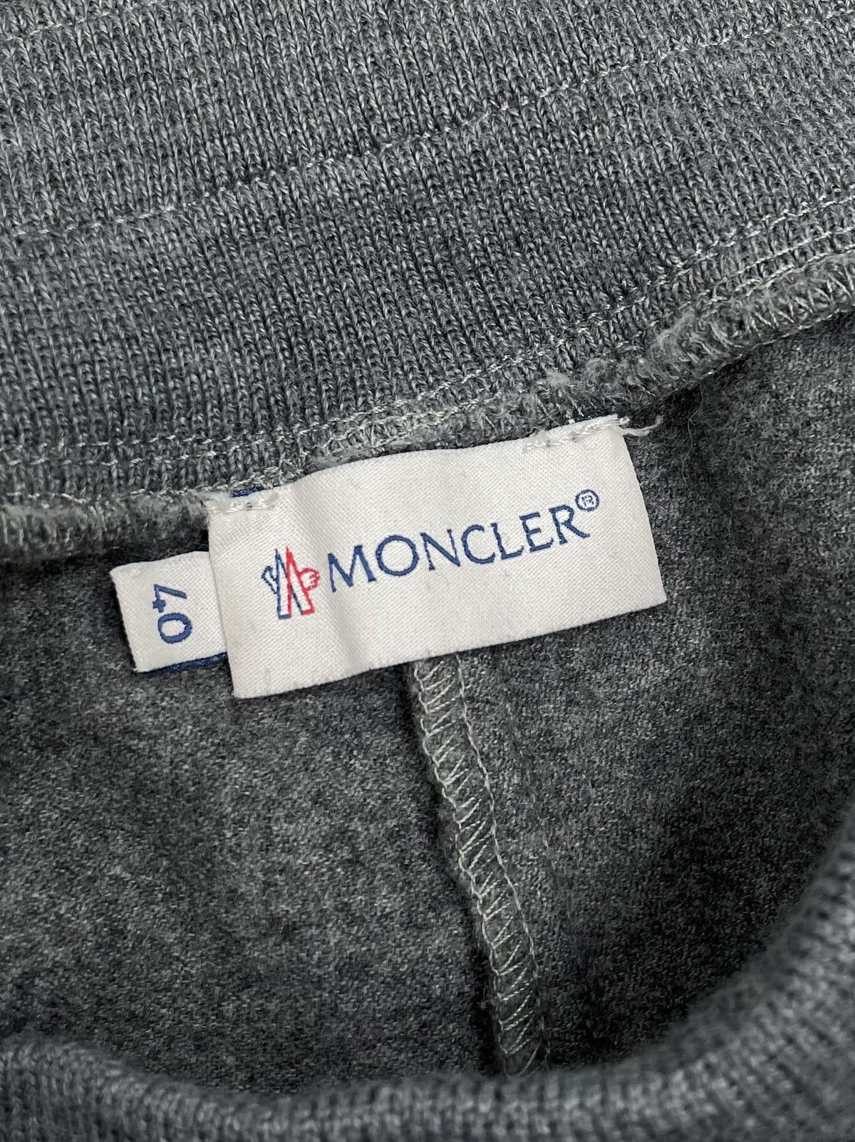 Moncler Moncler 100% Virgin Wool Knit Joggers – Grey – Size IT 40 Size 27" / US 4 / IT 40 - 10 Thumbnail