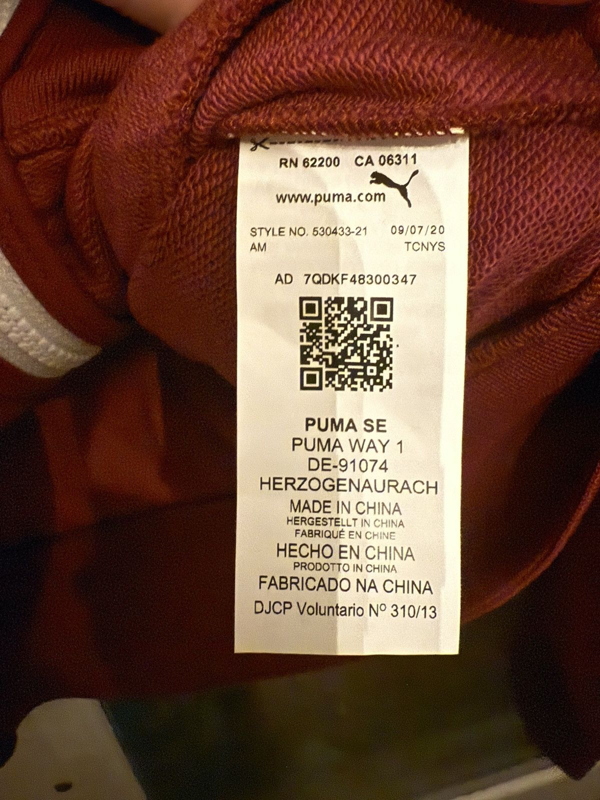 Maison Kitsune Puma x Maison Kitsune track jacket Size US L / EU 52-54 / 3 - 5 Thumbnail