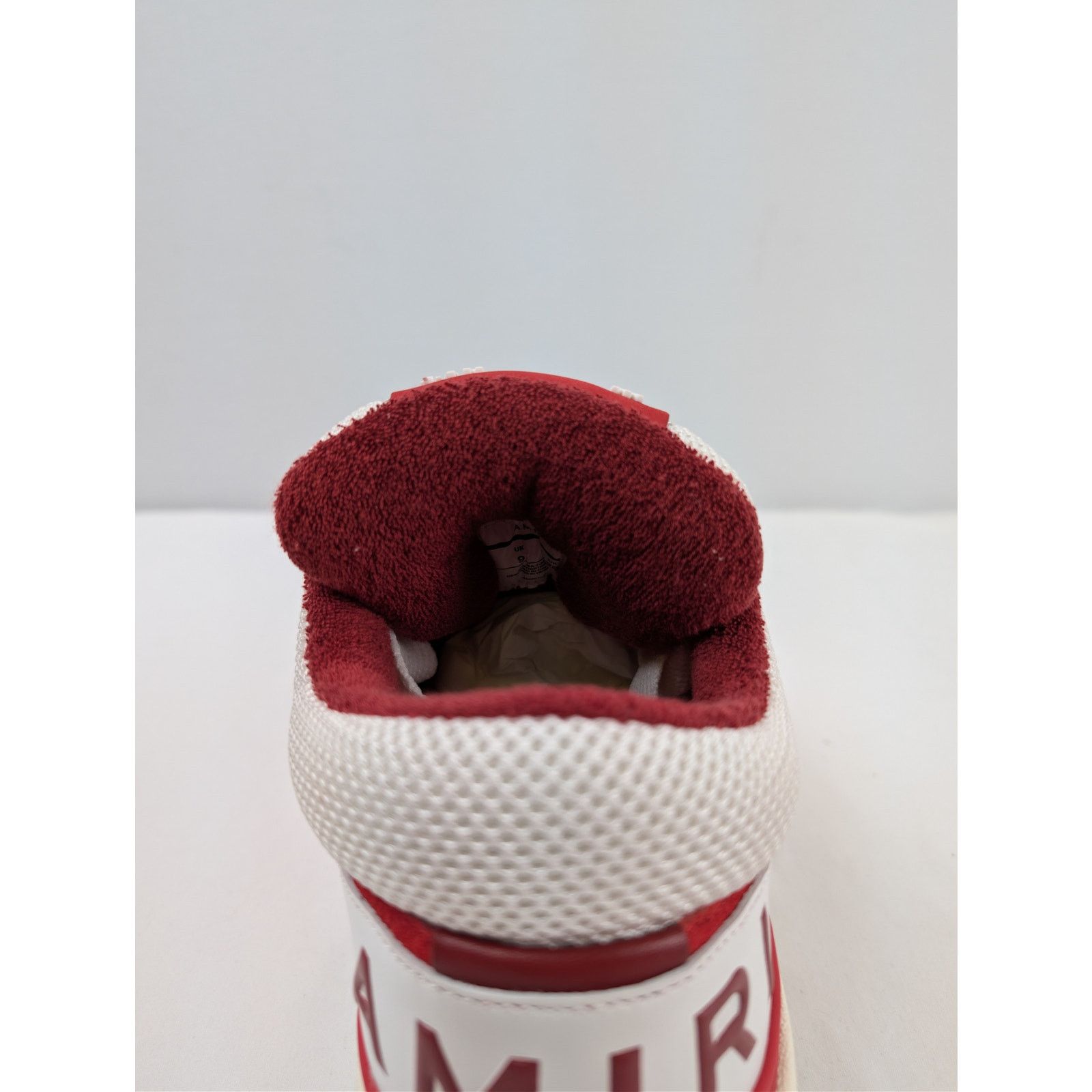 Amiri o1rshd1 Q:6 / MA-1 Low Top Sneakers in Red/White 43 Size US 10 / EU 43 - 19 Thumbnail