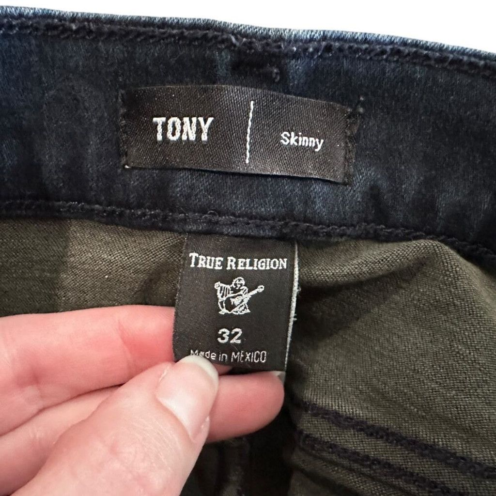 True Religion True Religion Tony Skinny Jeans Size US 32 / EU 48 - 5 Thumbnail