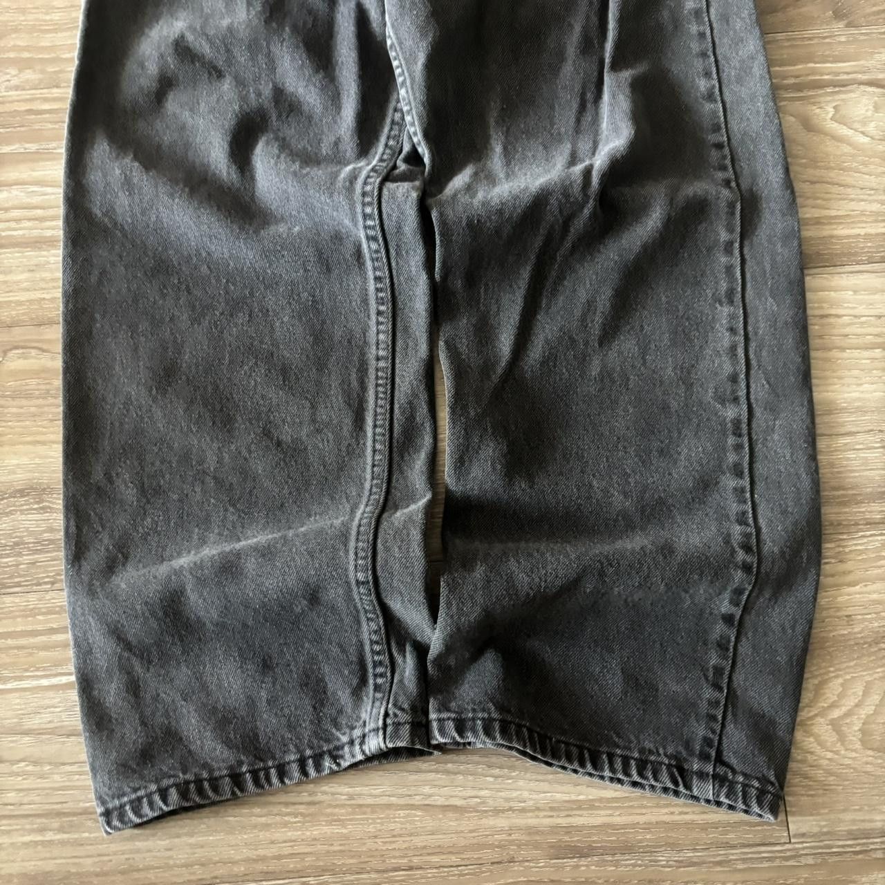 Vintage Crazy Vintage Y2K/2000s Grunge Faded Black Denim Jeans! 36x32 Size US 36 / EU 52 - 6 Thumbnail