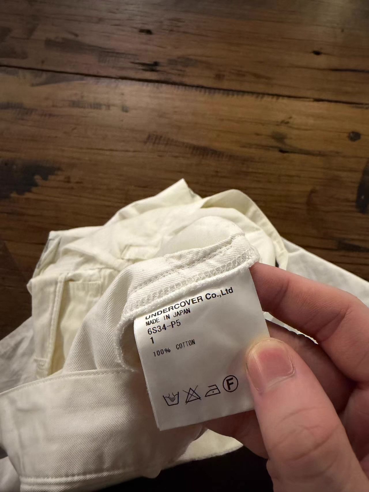 Undercover UNDERCOVER 06SS T‑period grid back‑hem trousers Ｑ25 Size US 30 / EU 46 - 3 Thumbnail