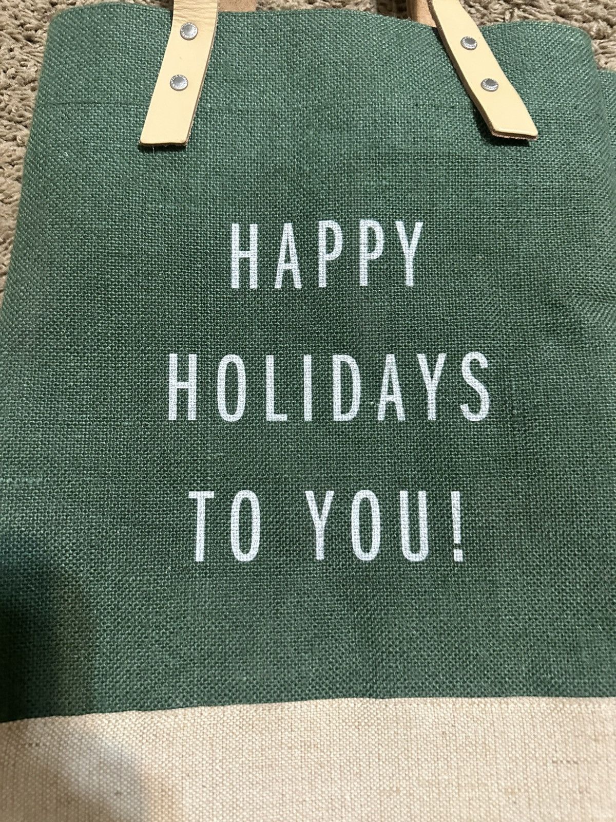 Apolis Apolis Wine Tote in Field Green tote bag Size ONE SIZE - 2 Thumbnail