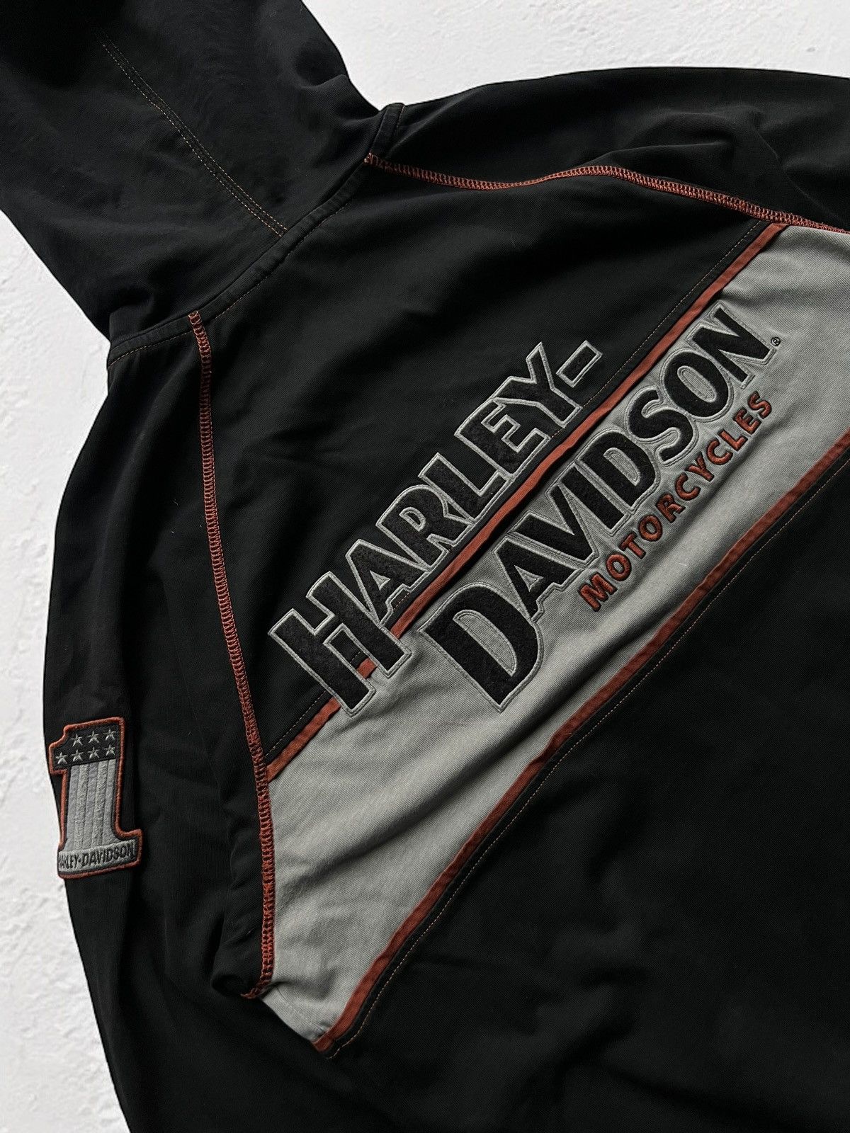 Harley Davidson HARLEY DAVIDSON USA BIG LOGO HOODIE HOODED 1 MOTORCYCLE Size US L / EU 52-54 / 3 - 2 Thumbnail