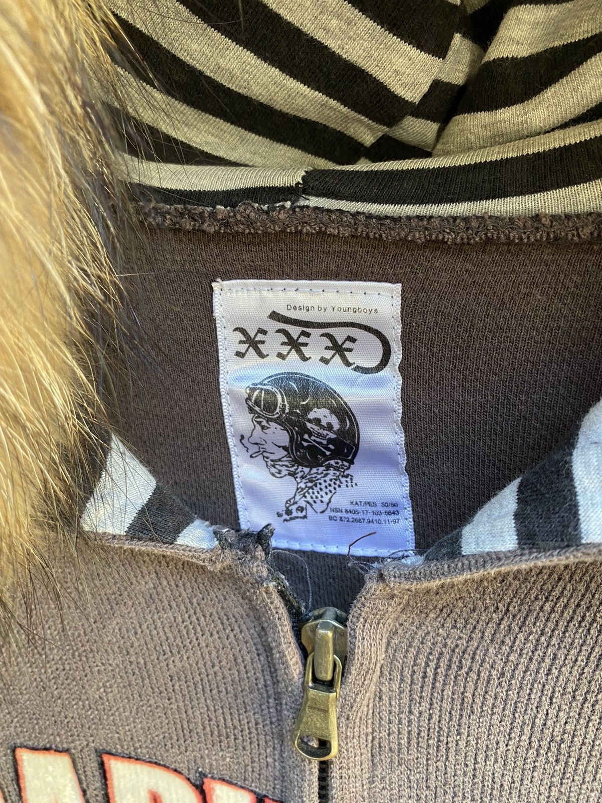 If Six Was Nine × Japanese Brand × Le Grande Bleu (L.G.B.) YoungBoys Fur Hoodie Trashed Sun Faded Ifsixwasnine lgb styl Size US M / EU 48-50 / 2 - 4 Thumbnail