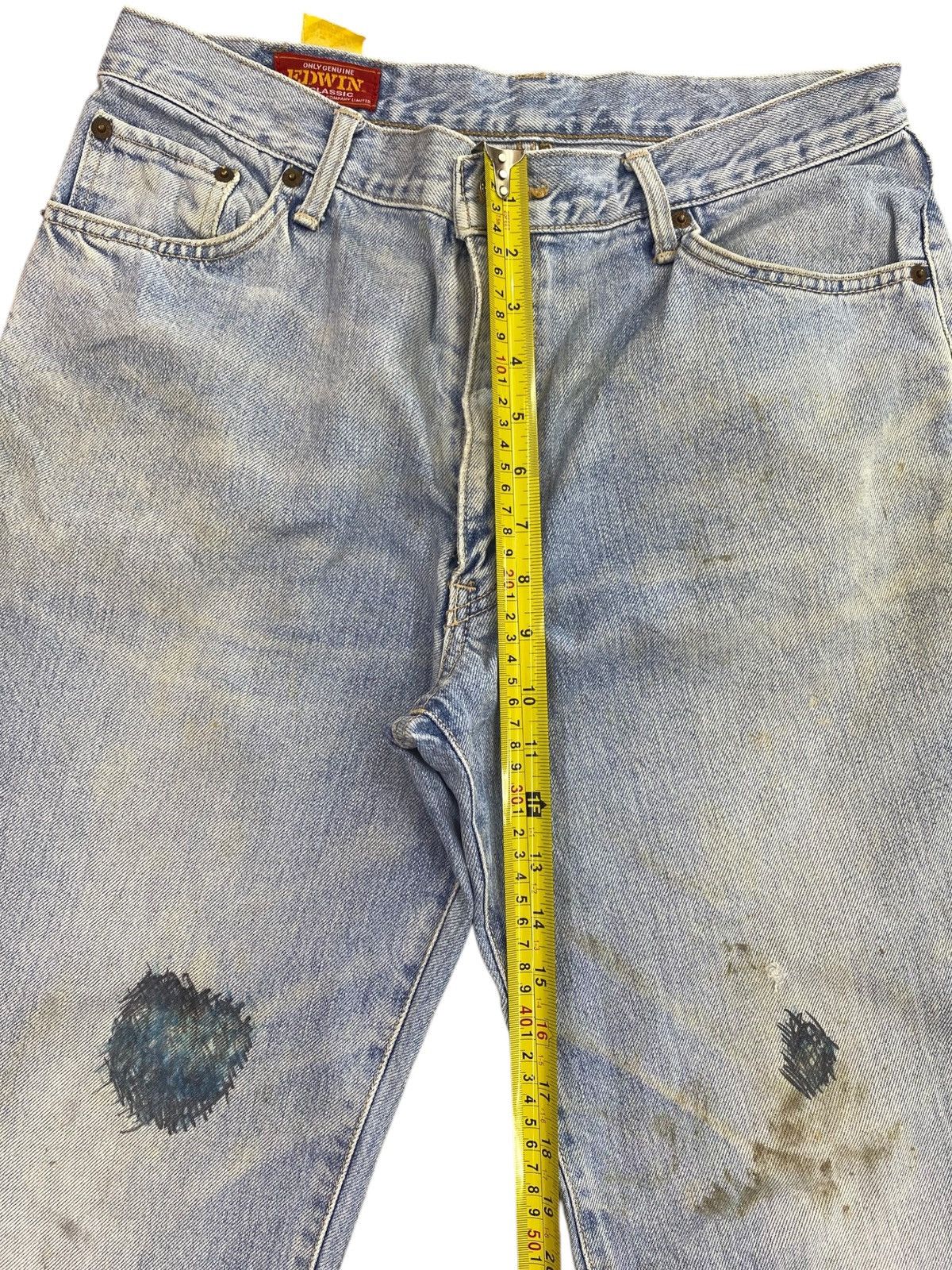 Edwin Edwin Us Classic Faded Wash Style Loose Jeans Size US 32 / EU 48 - 6 Thumbnail