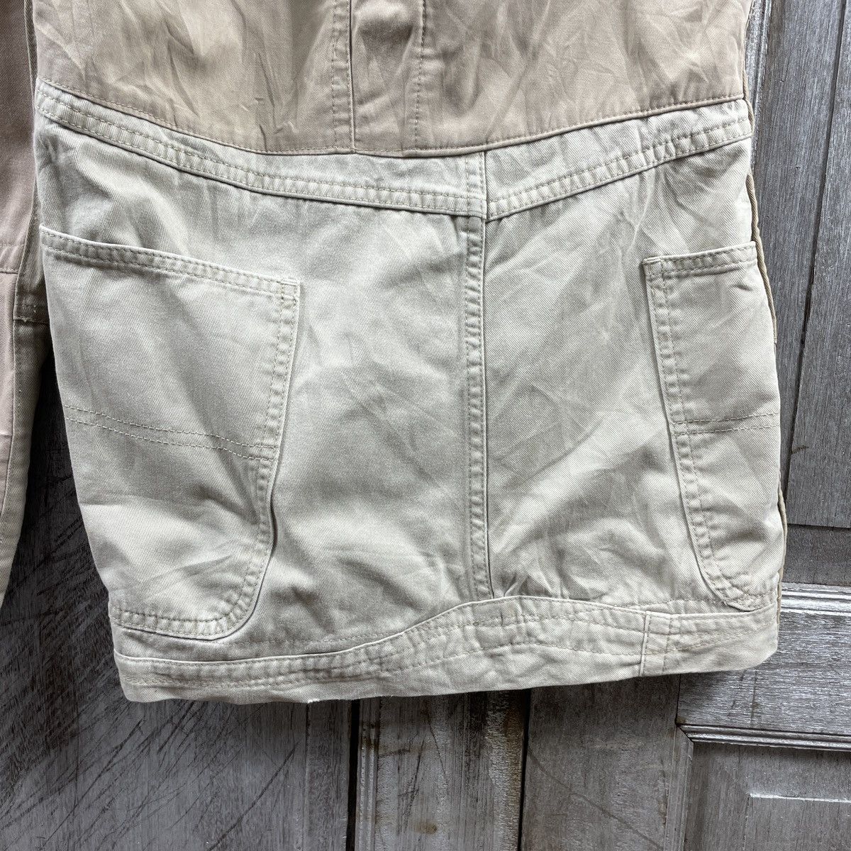 Needles Needles Tactical Patchwork Wide Leg Baggy Pants Size US 34 / EU 50 - 18 Thumbnail