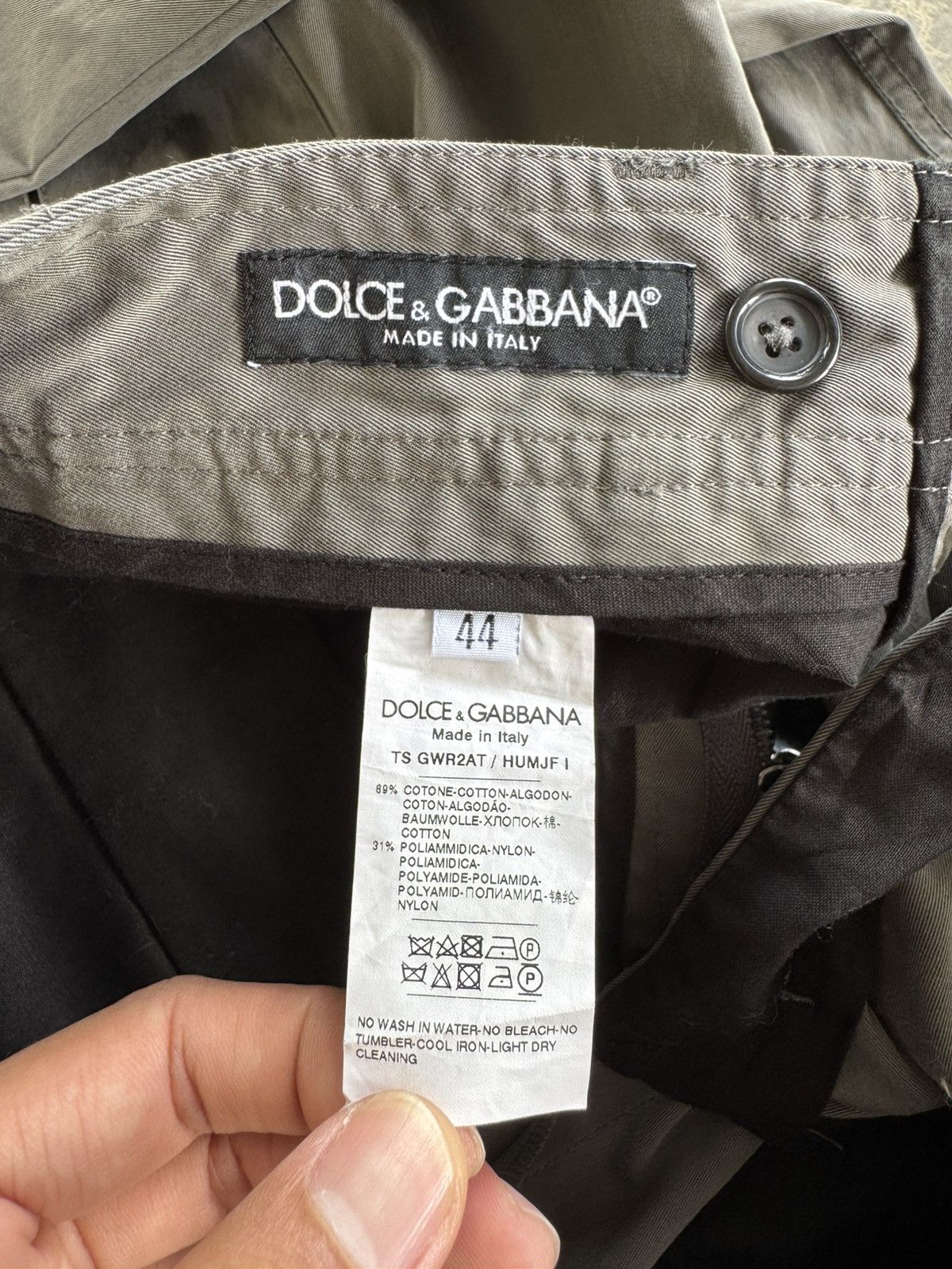 Dolce & Gabbana Dolce & Gabbana Gargo Pants Size US 28 / EU 44 - 8 Thumbnail
