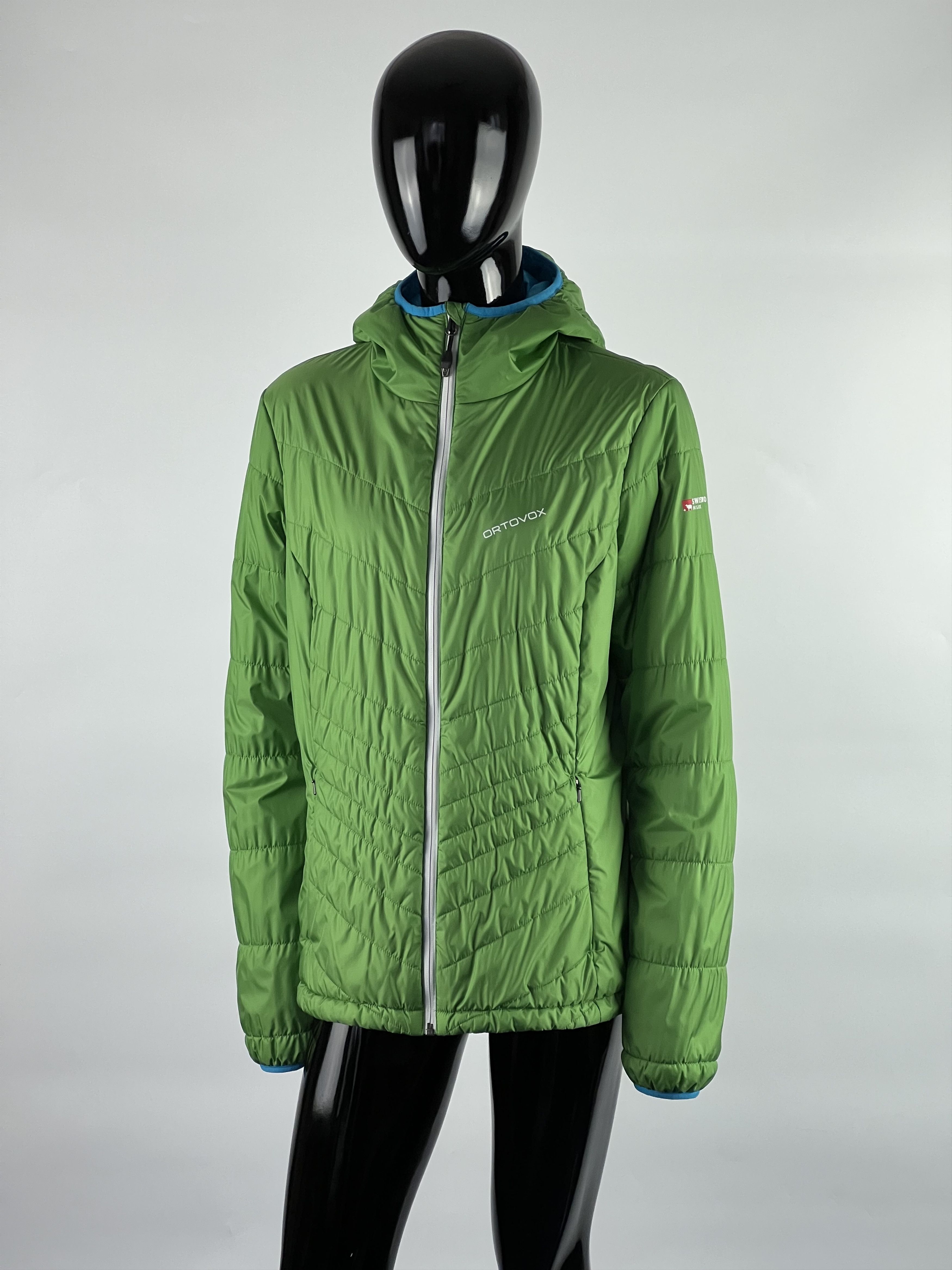 ORTOVOX Ortovox Merino Inside SwissWool Hooded Quilted Jacket Size L / US 10 / IT 46 - 1 Thumbnail