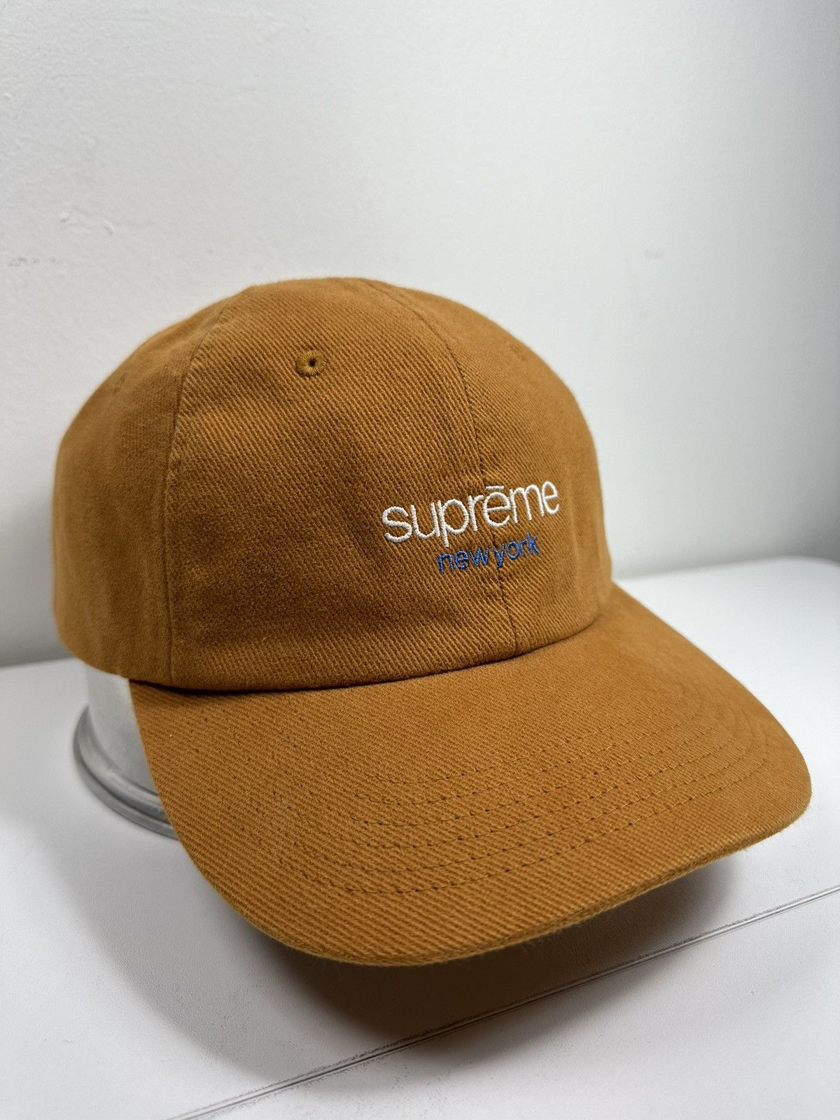 Supreme Supreme Classic Logo 6-Panel Cap Hat Size ONE SIZE - 3 Thumbnail