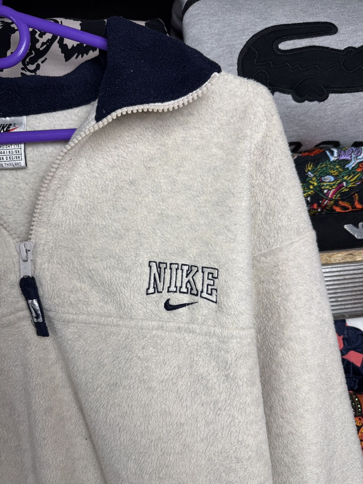 Nike NIKE VINTAGE FLEECE BIG LOGO Y2K SWOOSH 90s Size US M / EU 48-50 / 2 - 4 Thumbnail