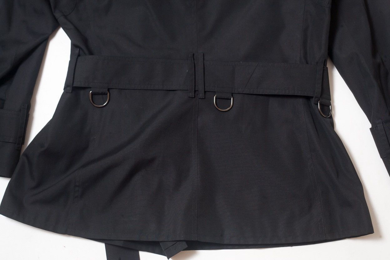 Burberry Burberry Sandringham Short Black Trench Coat Nova Check Size M / US 6-8 / IT 42-44 - 14 Thumbnail