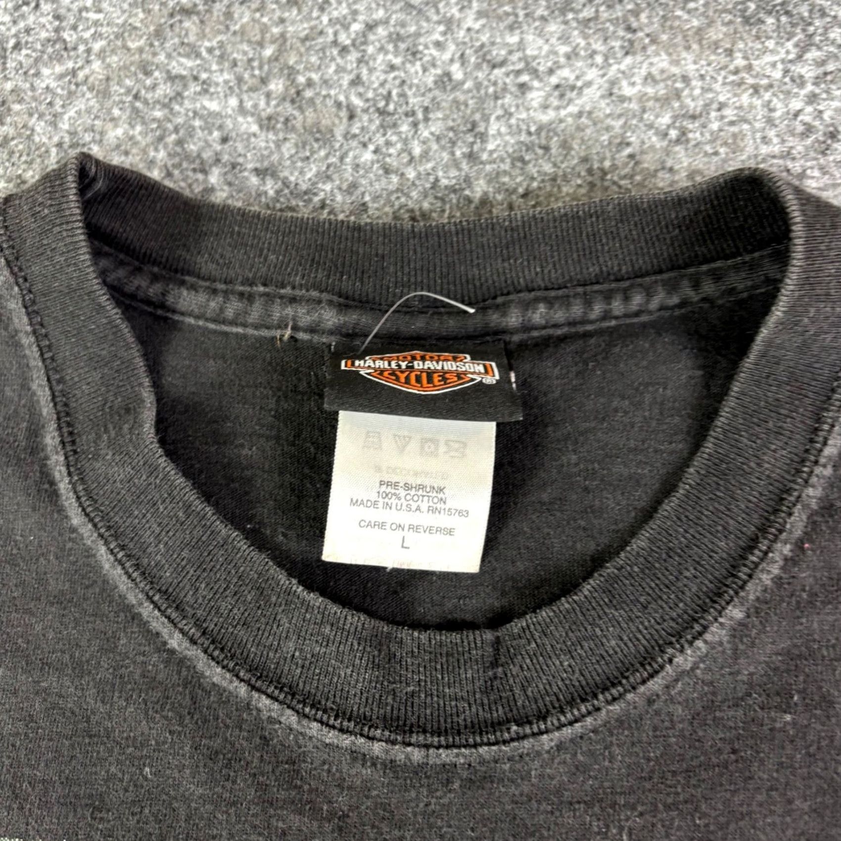 Harley Davidson VINTAGE Harley-Davidson 100 Years Milwaukee Iron T Shirt Black L Mens Vintage Size US L / EU 52-54 / 3 - 2 Thumbnail