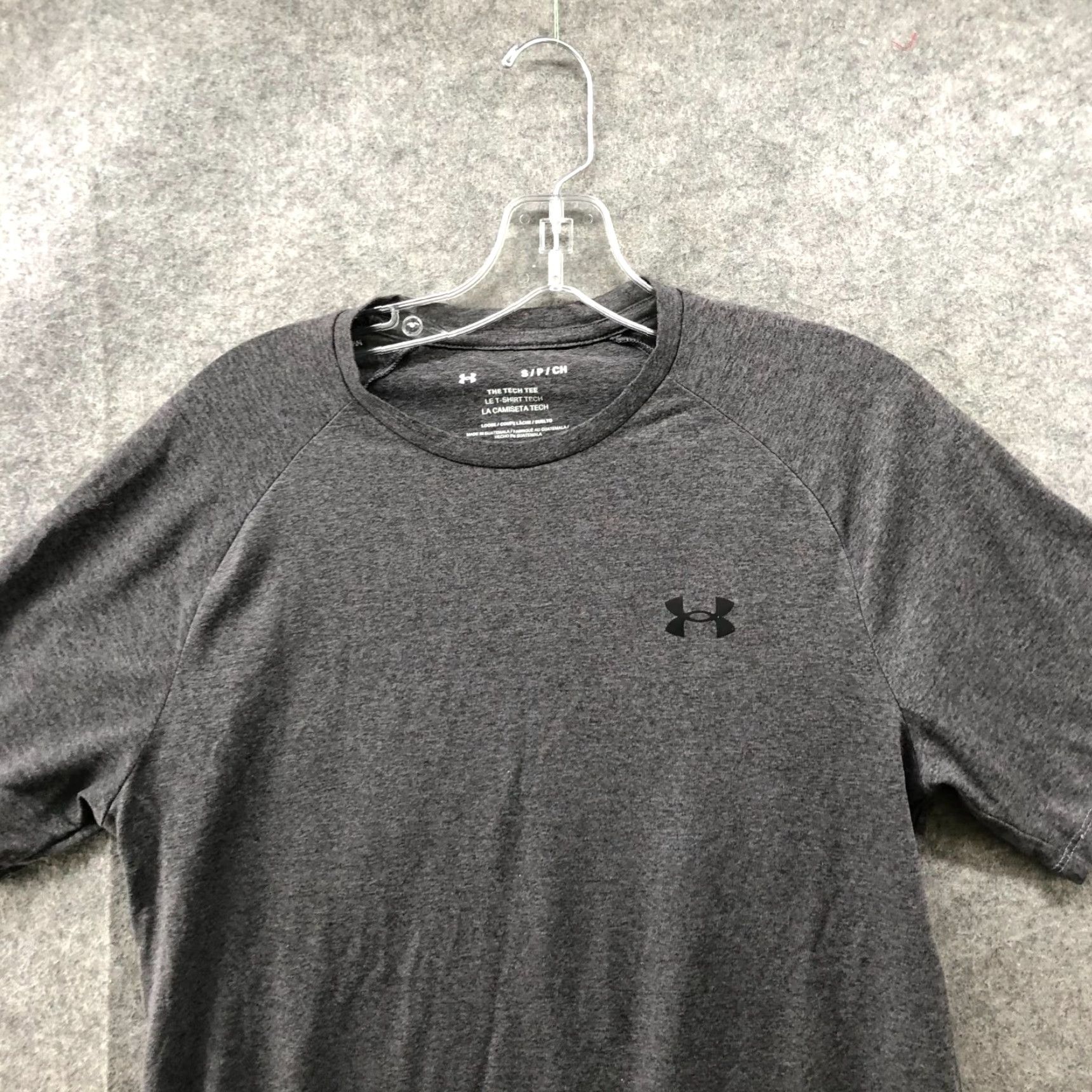 Under Armour Under Armour The Tech Tee Mens S Gray Loose Short Sleeve T Shirt Crewneck Size US S / EU 44-46 / 1 - 3 Thumbnail