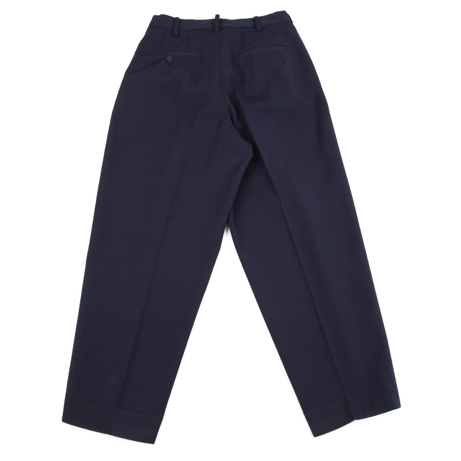Yohji Yamamoto Yohji Yamamoto Wool Gabardine Two-Tuck Pants Size US 30 / EU 46 - 10 Thumbnail