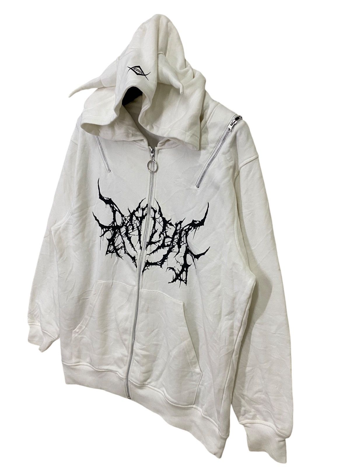 Japanese Brand × Seditionaries Japanase brand reflem devil freemason hoodie multizipper Size US XL / EU 56 / 4 - 5 Thumbnail