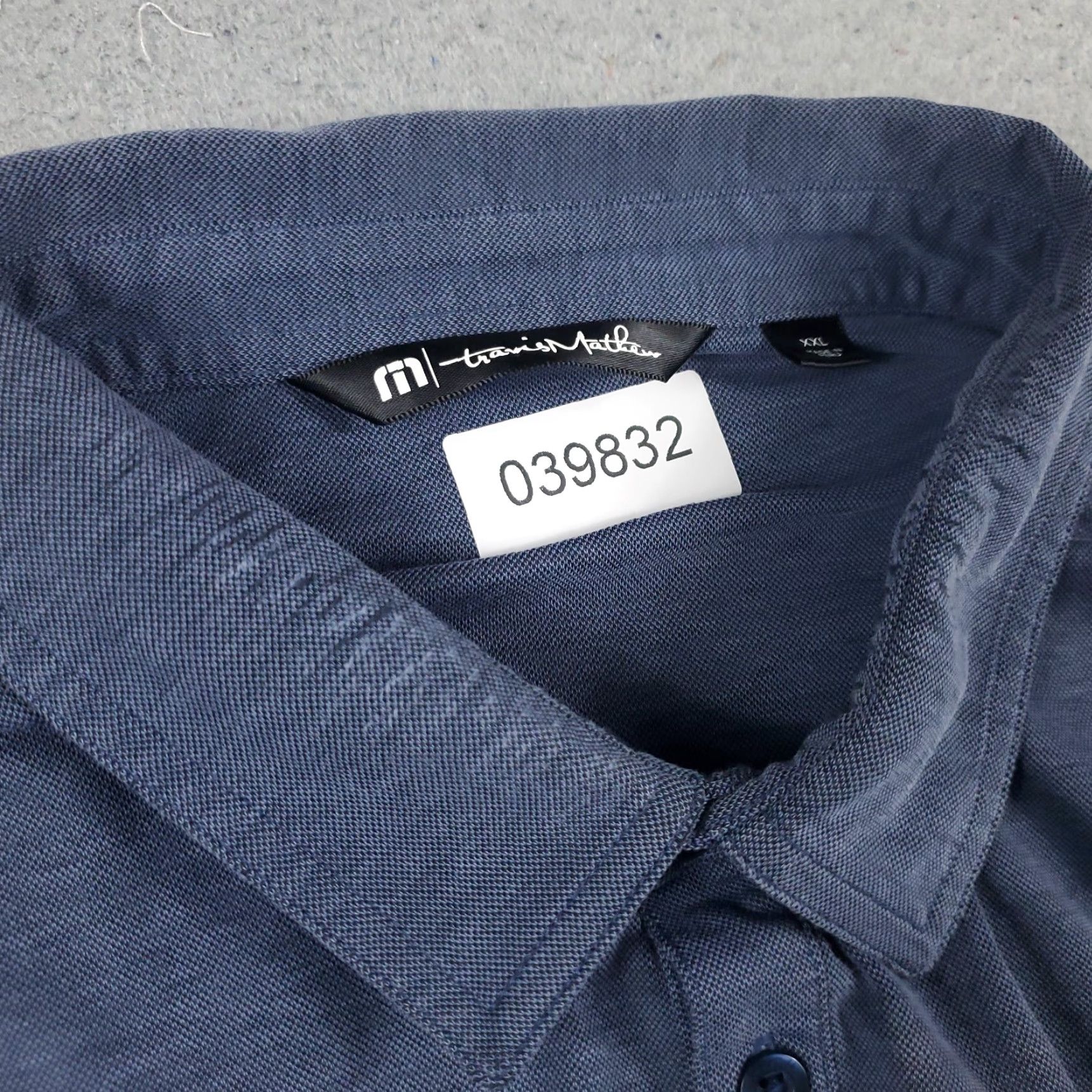 TravisMathew Travis Mathew Polo Shirt Mens 2XL Blue Fort Lauderdale Golf Short Sleeve Shirt Polo Casual Colorful Modern Preppy Sports Men Size US XXL / EU 58 / 5 - 7 Thumbnail