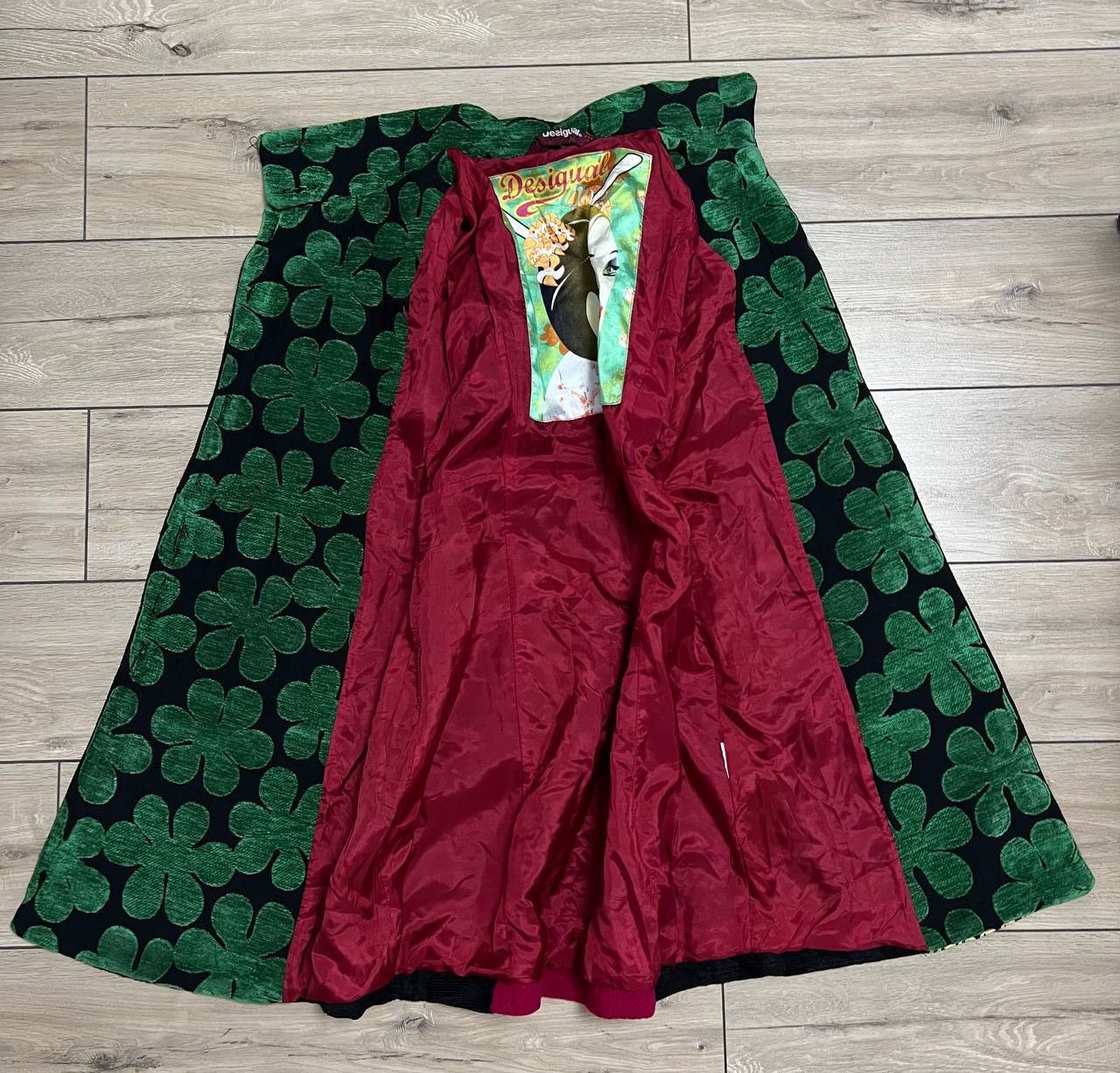 Desigual Desigual Multicoloured Coat Trench Overcoat sz EUR 42 Size M / US 6-8 / IT 42-44 - 8 Thumbnail