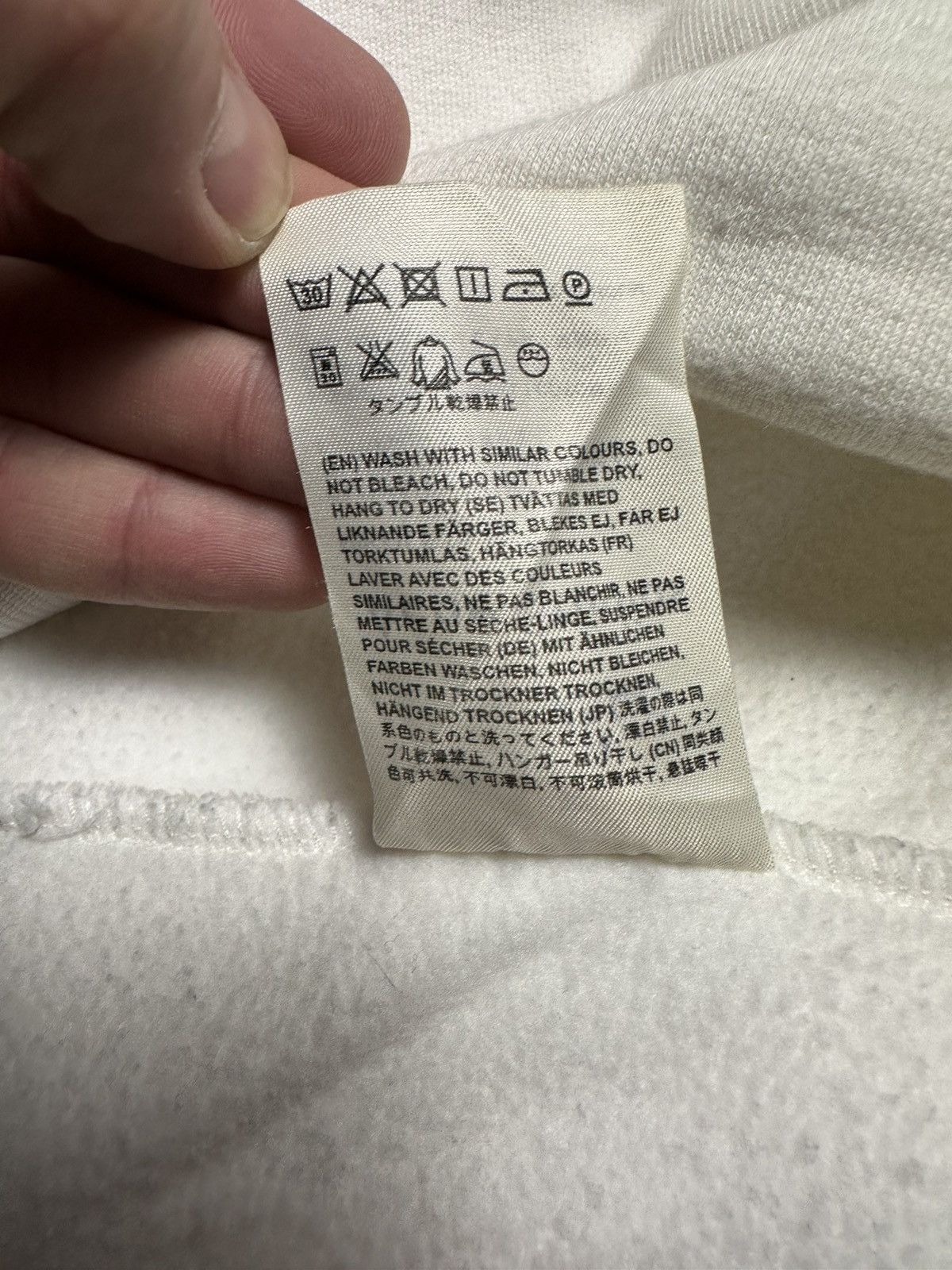 Acne Studios × Vintage Vintage Acne Studios sweatshirt white size S Size US M / EU 48-50 / 2 - 10 Thumbnail