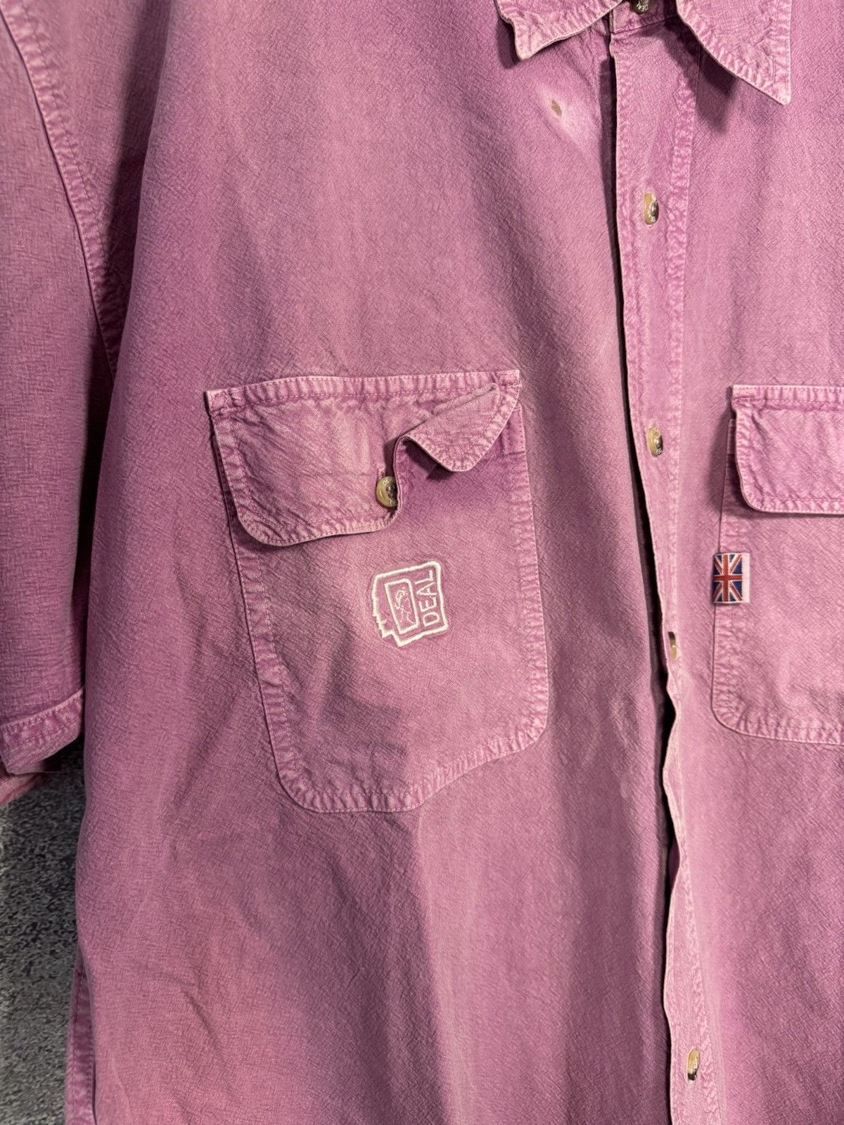 Brain Dead × Flannel × Japanese Brand Oversize Shirt Pink Deal Oldmoney vintage y2k sk8 XL size Size US XL / EU 56 / 4 - 8 Thumbnail