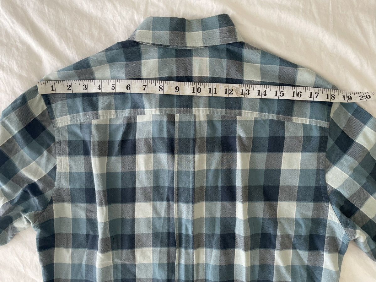 Band Of Outsiders Rare Blue Check Tailored Button Down Shirt Sz. M $325 Size US M / EU 48-50 / 2 - 9 Thumbnail