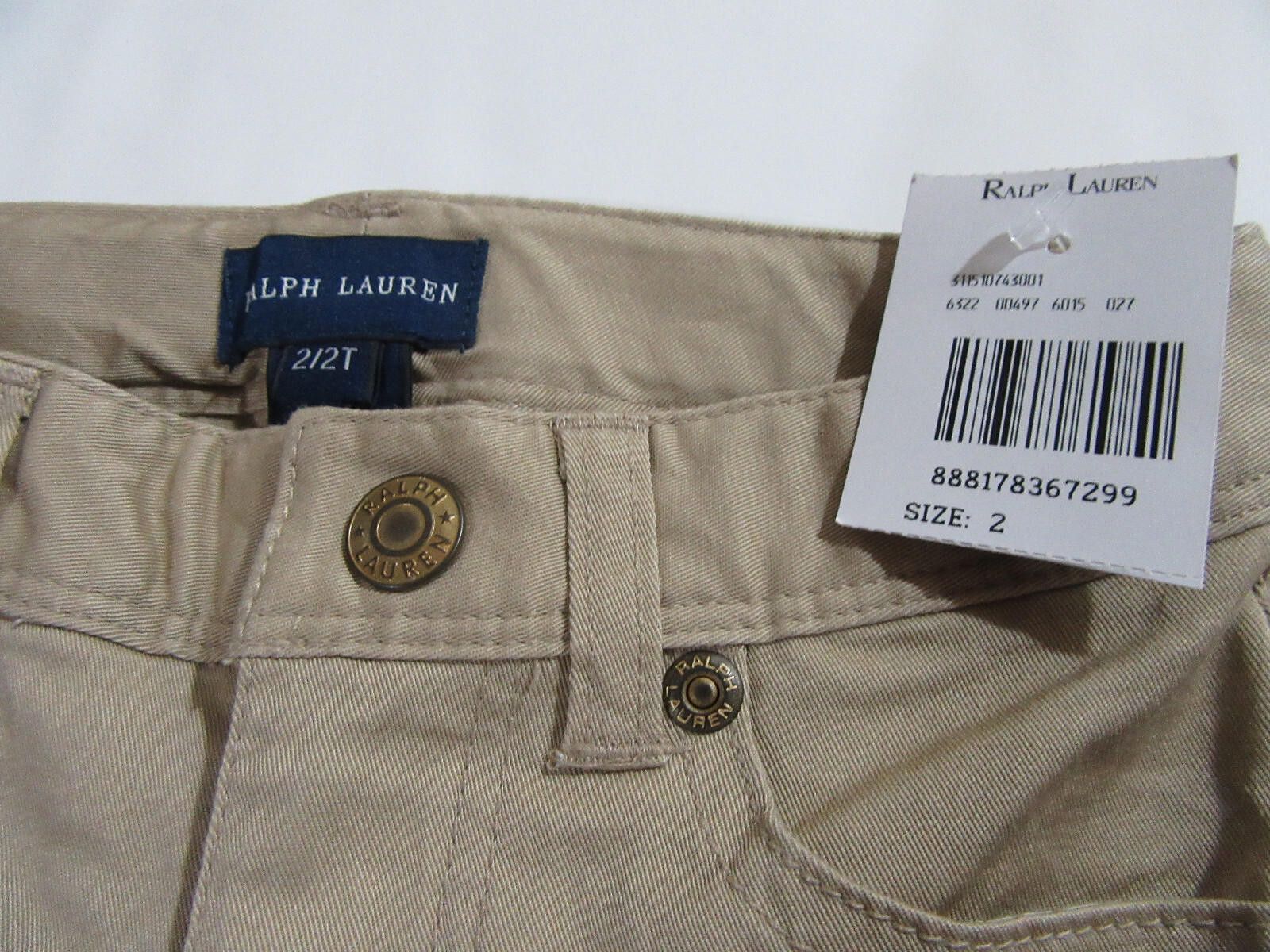 Polo Ralph Lauren Polo Ralph Lauren Toddler Big Pony Chino Pants 2/2T NWT Size US 26 / EU 42 - 4 Thumbnail