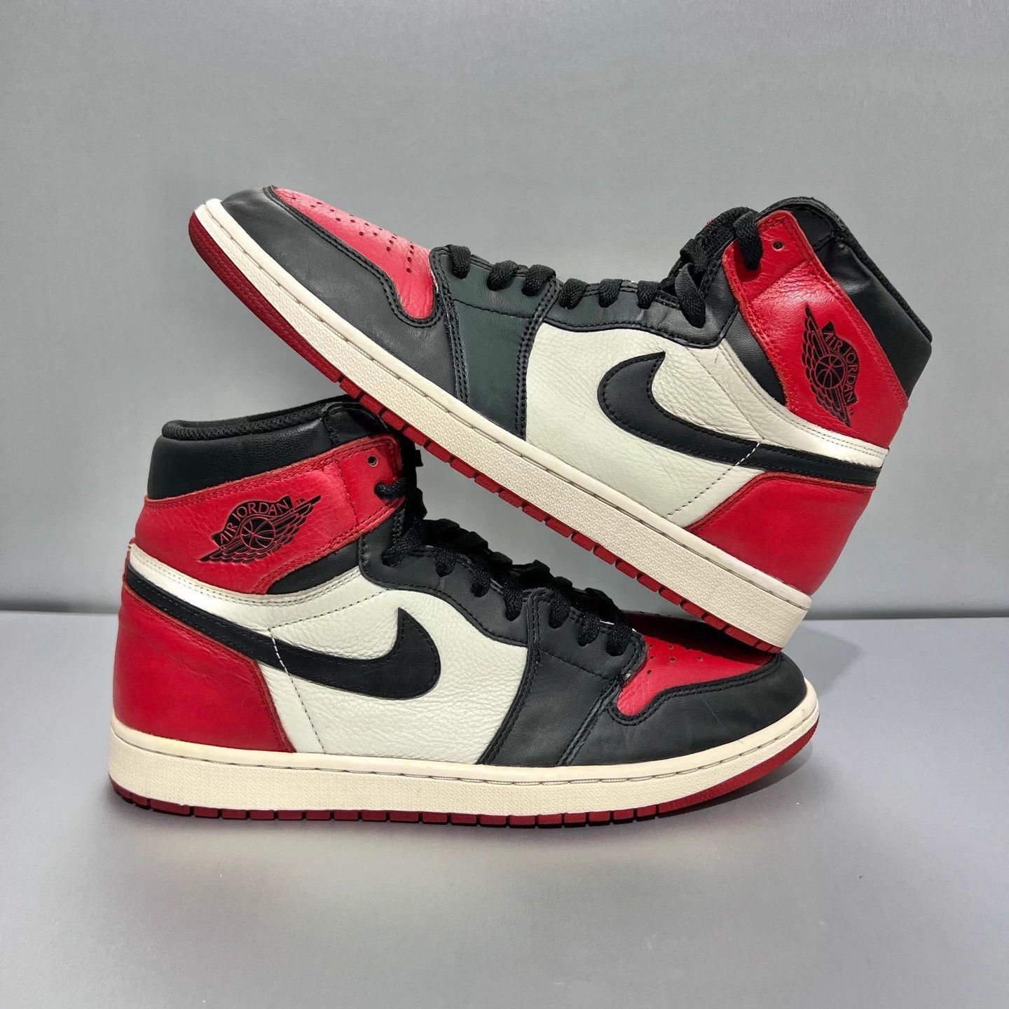 Other Air Jordan 1 Black Toe US 45.5 Mint Beijing Stock Size US 12.5 / EU 45-46 - 3 Thumbnail