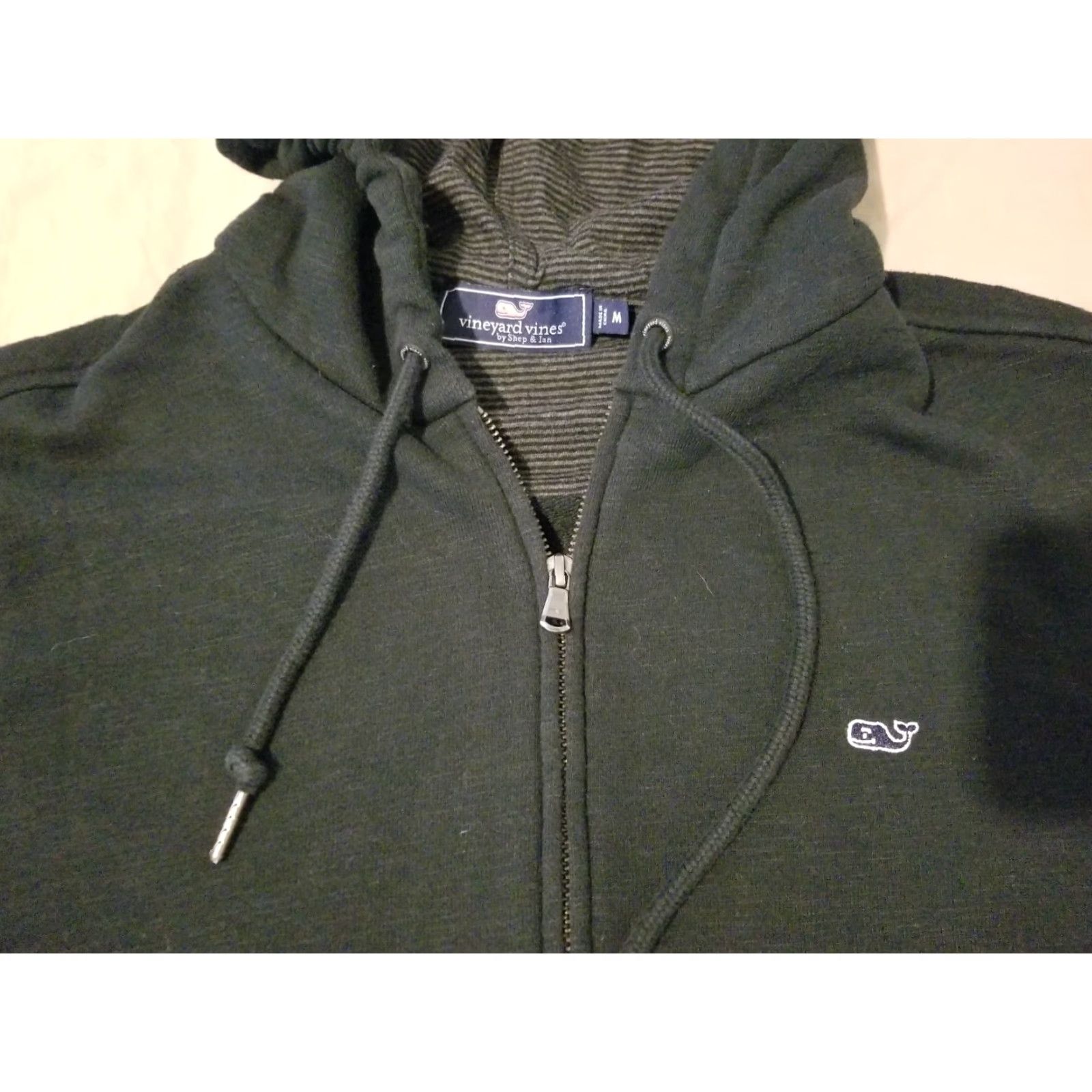 Vineyard Vines Vineyard Vines Jacket Hooded Cotton Black Mens M Medium 3-in-1 Jacket Size US M / EU 48-50 / 2 - 2 Thumbnail