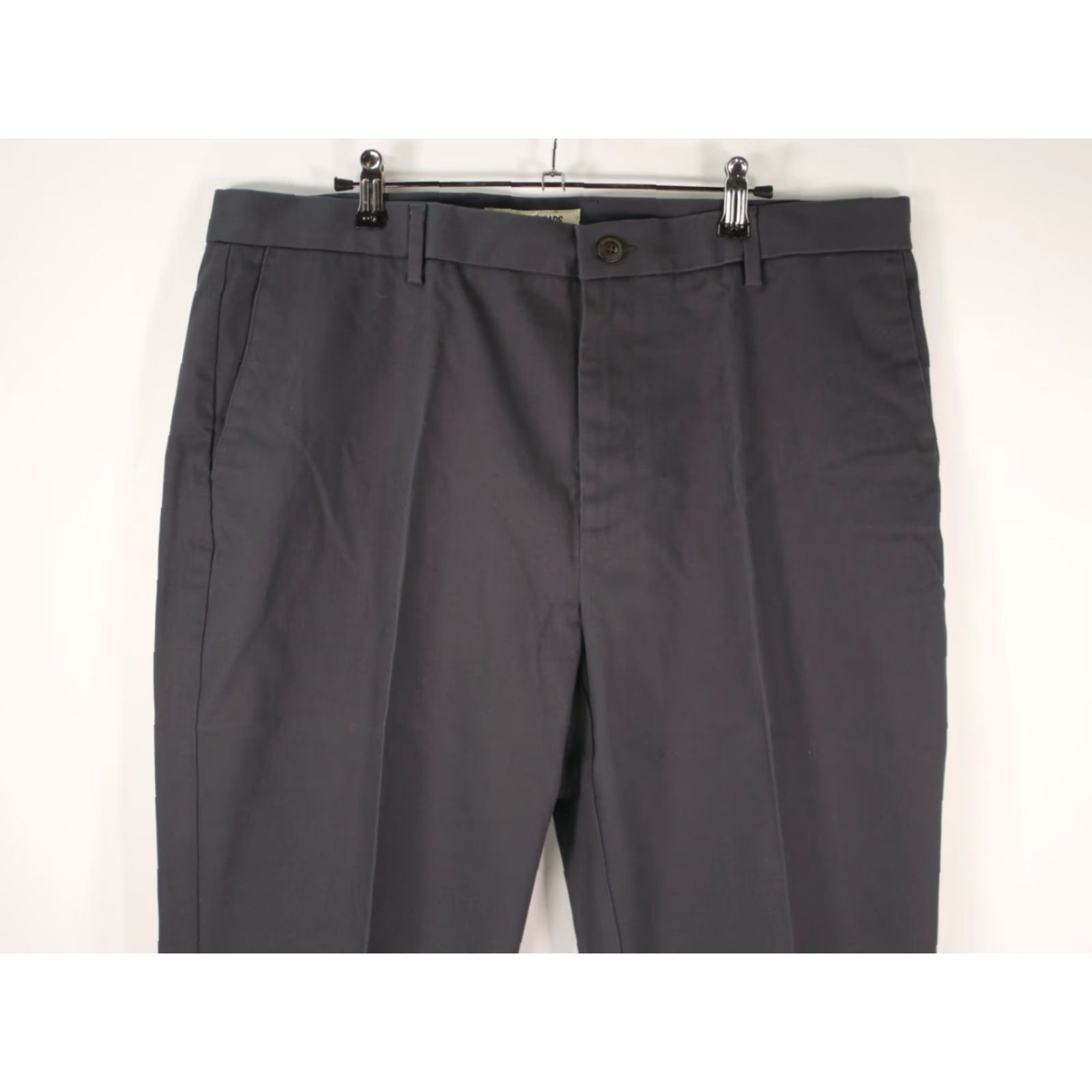 Vintage VINTAGE? No — Goodthreads Mens Pants Gray 38x30 Flat Front Regular Straight Knit Cotton Blend 4-Pocket Casual Men Size 38 Gray Men’s Pants Size US 38 / EU 54 - 7 Thumbnail