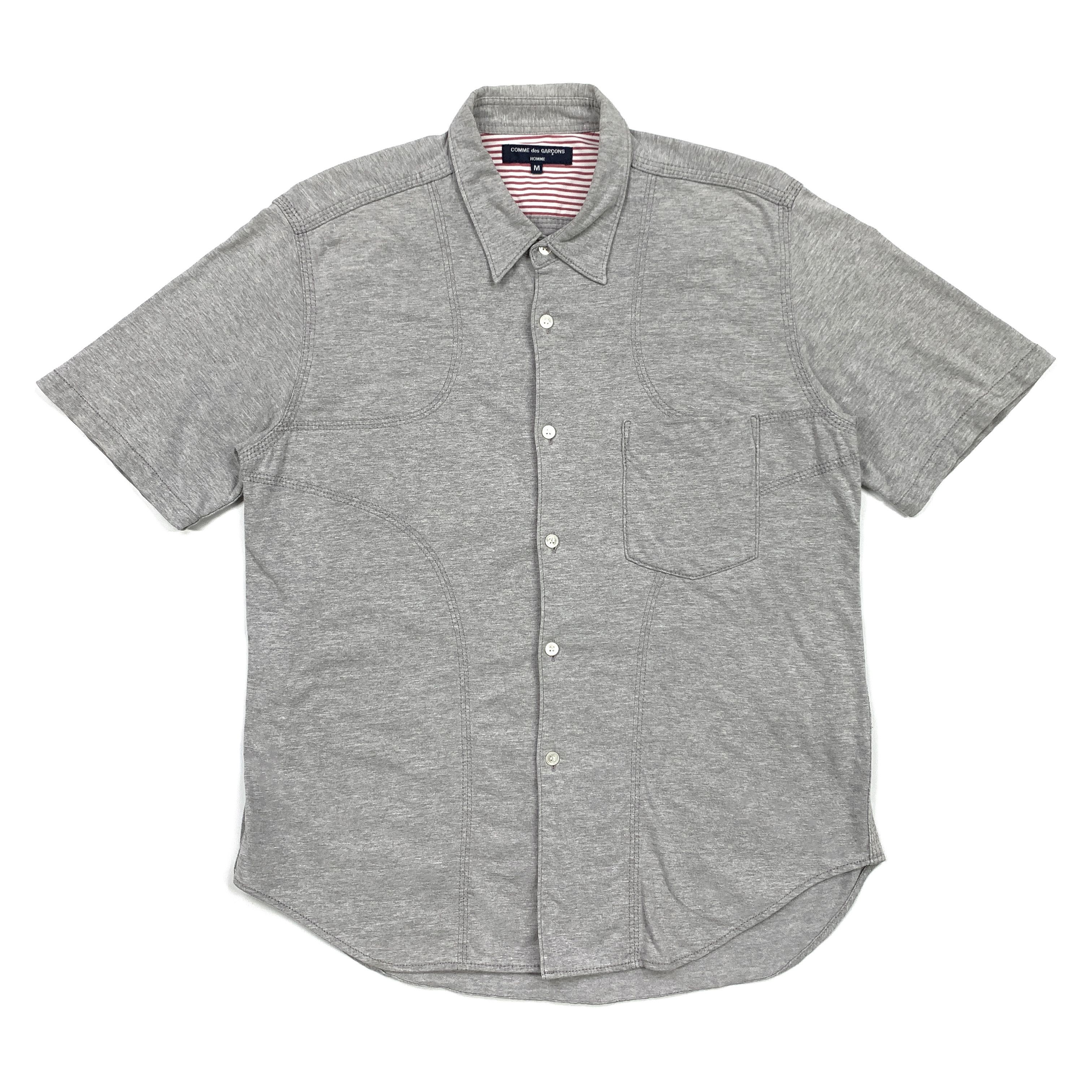 Comme des Garcons Homme Plus Reverse Paneled Shirt Size US M / EU 48-50 / 2 - 2 Thumbnail