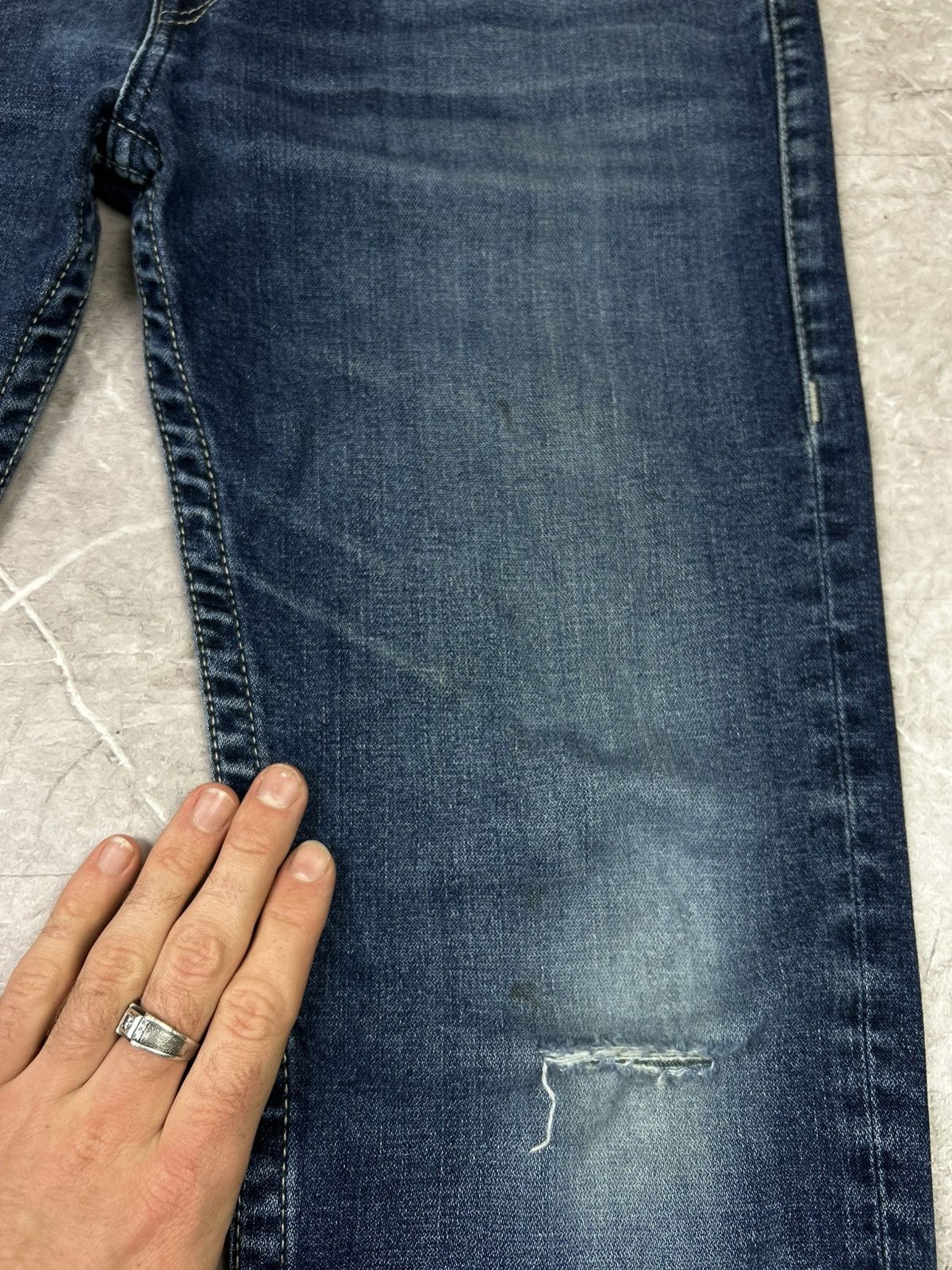 True Religion × Vintage True Religion Jeans Rare Y2K Streetwear Size US 34 / EU 50 - 4 Thumbnail
