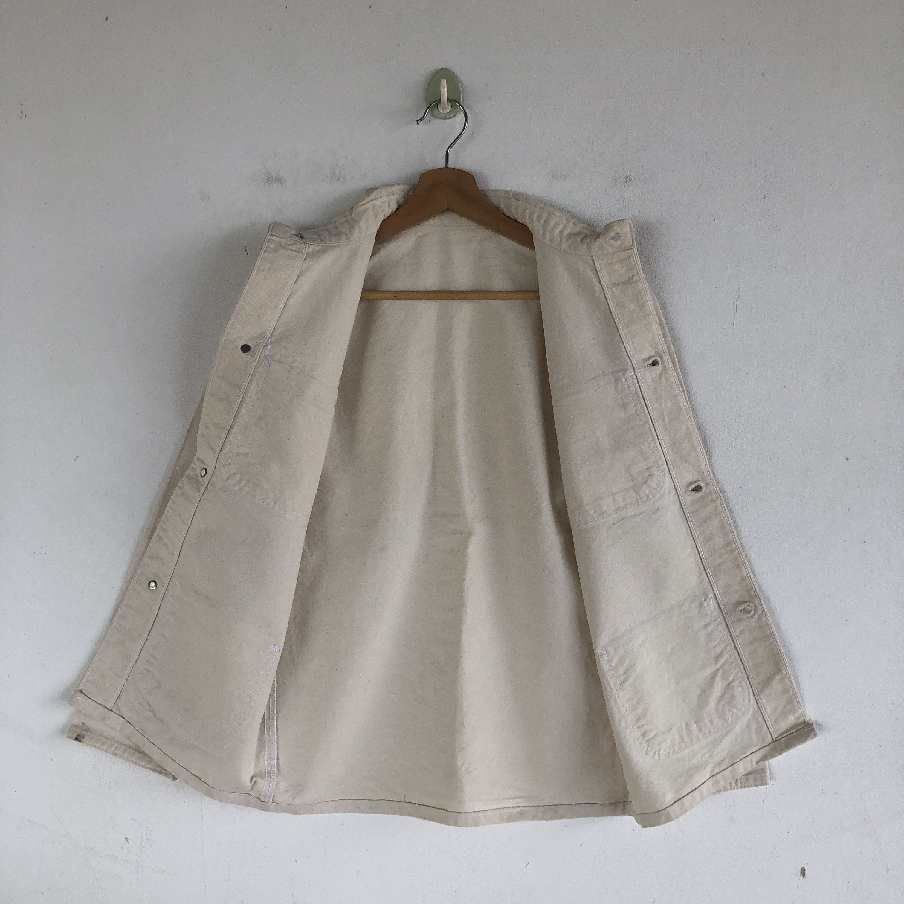 Vintage Vintage 80s Pointer Usa Chore Jacket Dirty Workers Jacket Size US S / EU 44-46 / 1 - 7 Thumbnail