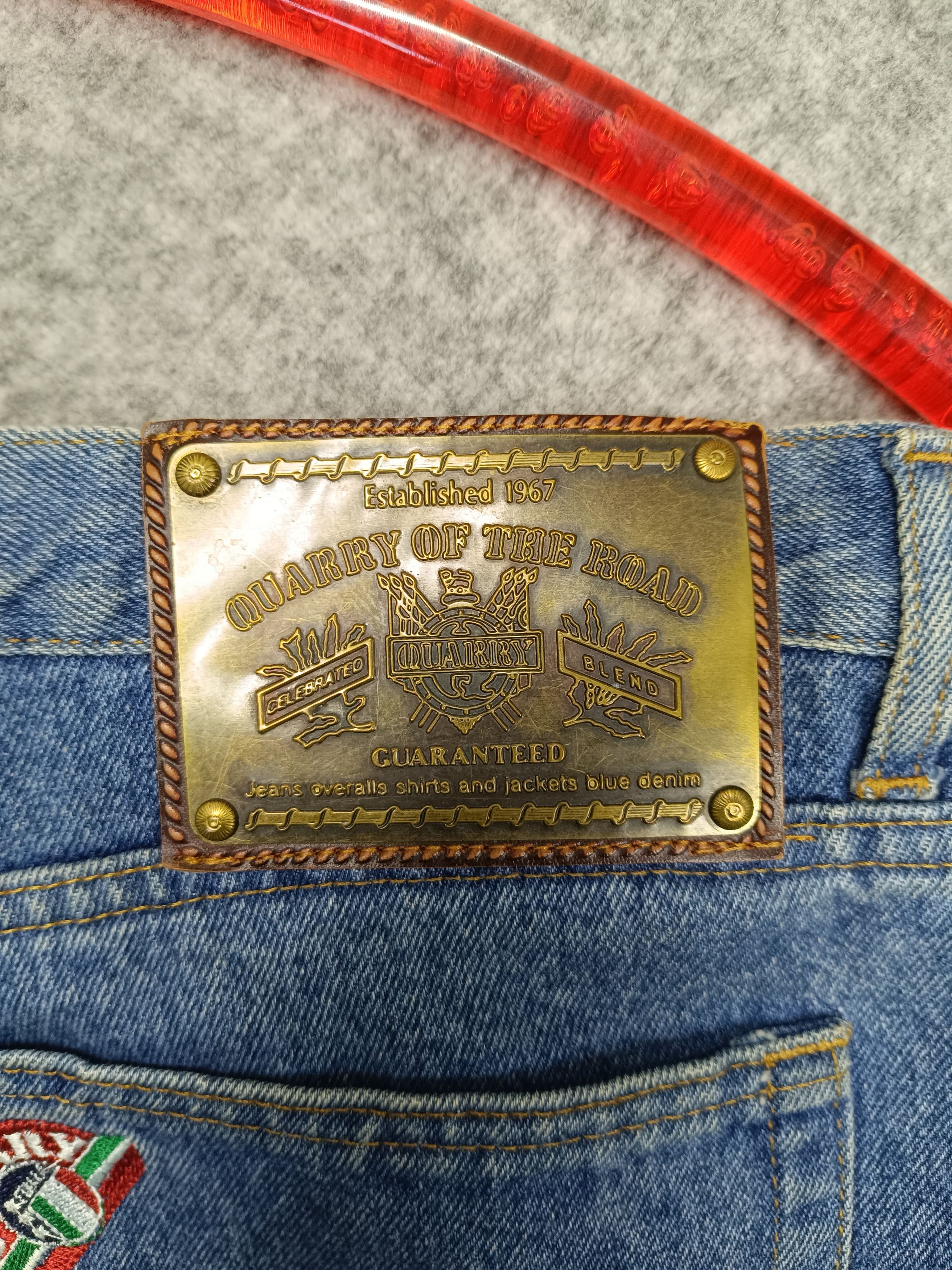 Vintage Vintage 80's jeans 50/35 quarry made in italy denim rare Size US 28 / EU 44 - 9 Thumbnail