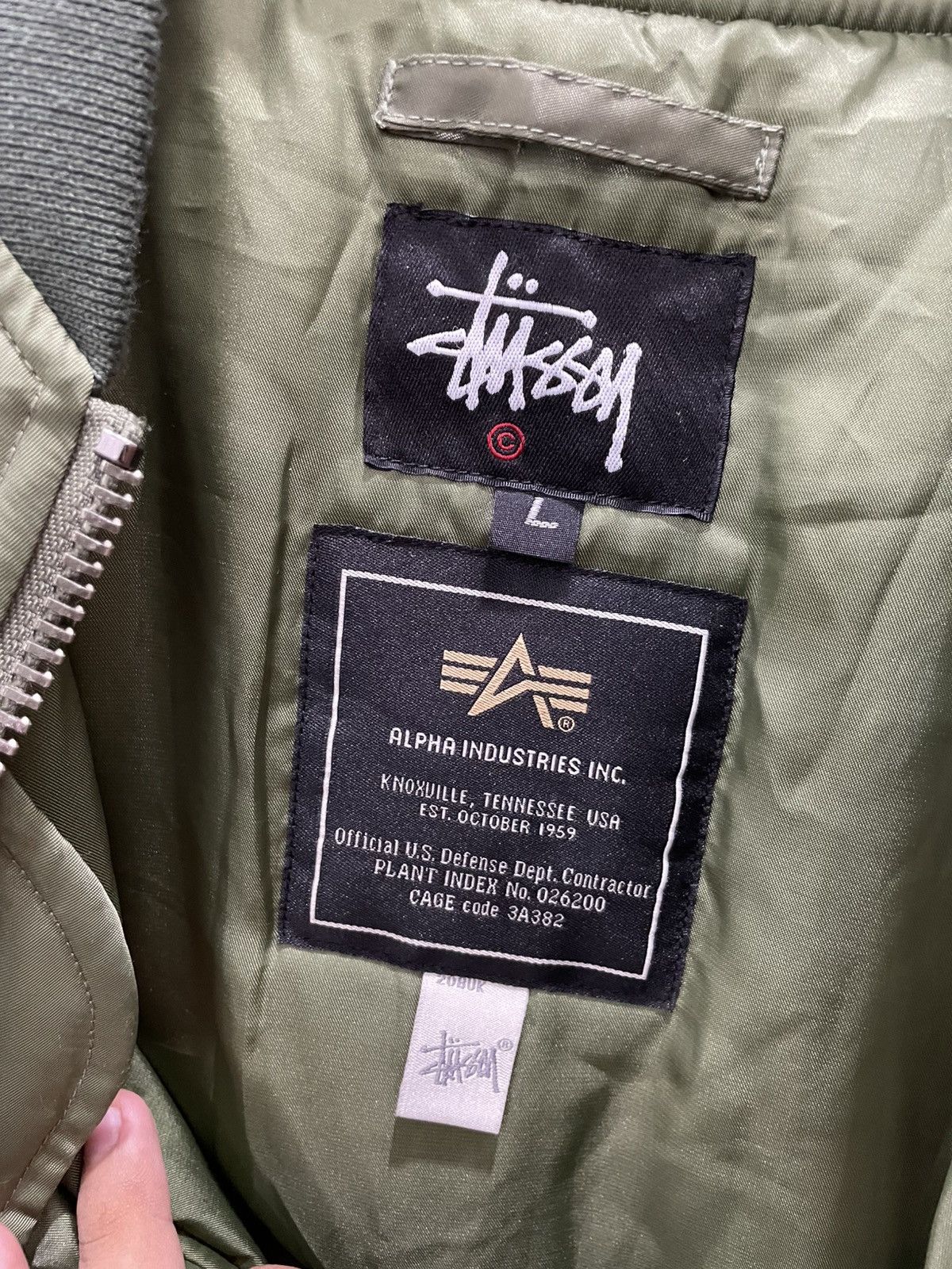 Alpha Industries × Stussy Stussy x alpha Industries Size US M / EU 48-50 / 2 - 5 Thumbnail