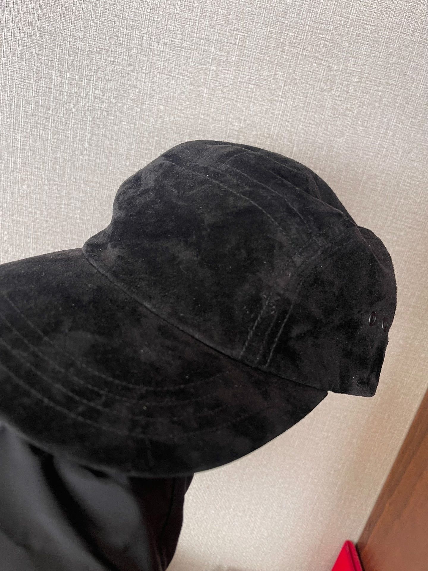 Hender Scheme Hender Suede Hand-Stitched Cap Size ONE SIZE - 2 Thumbnail