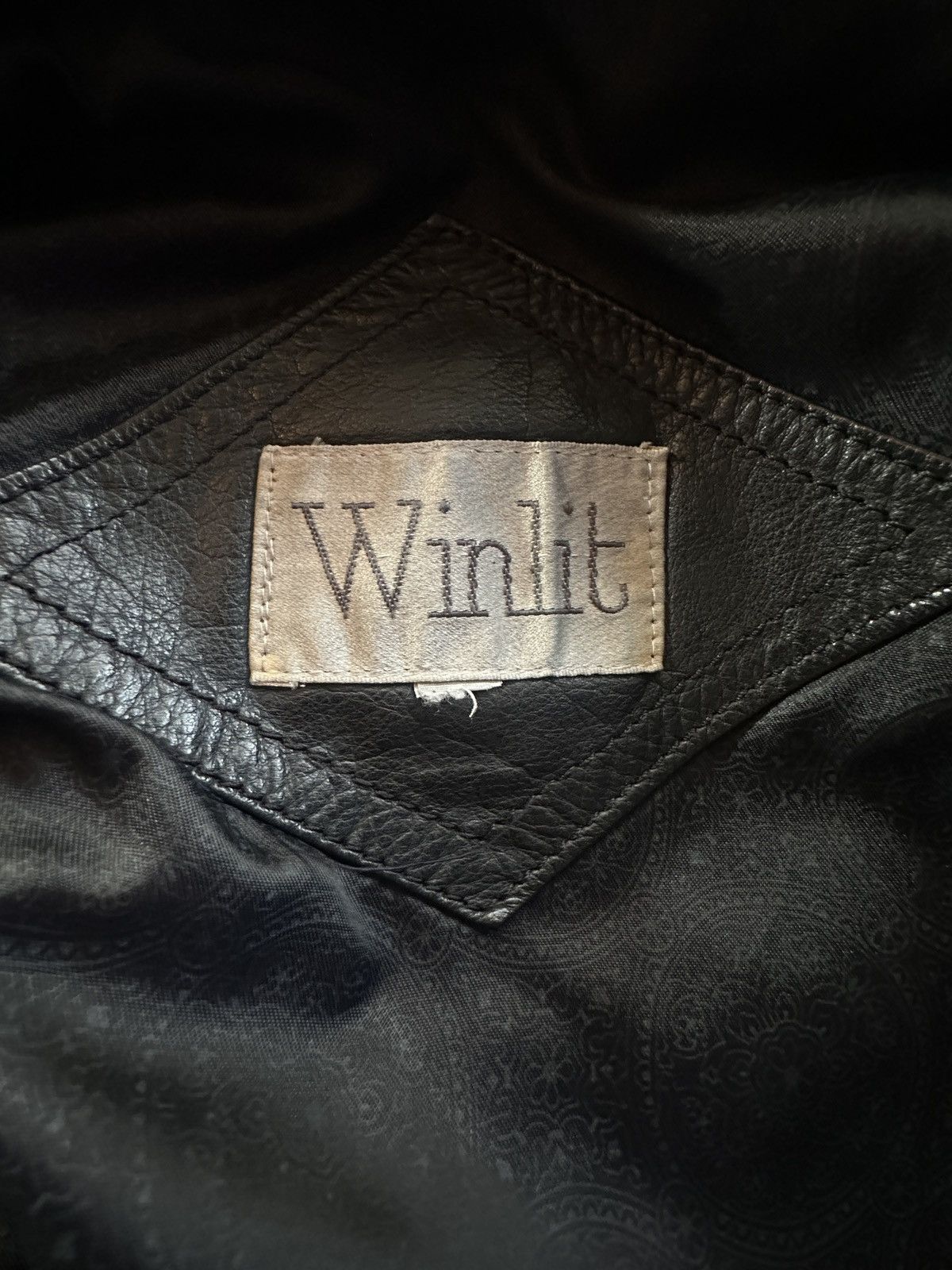 Vintage Vintage leather jacket Size US L / EU 52-54 / 3 - 3 Thumbnail