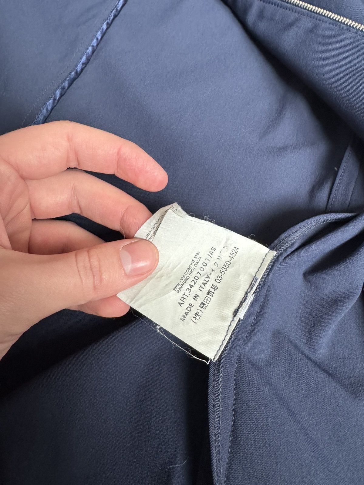 Stone Island Vintage Stone Island Trench Dark Blue Size US S / EU 44-46 / 1 - 16 Thumbnail