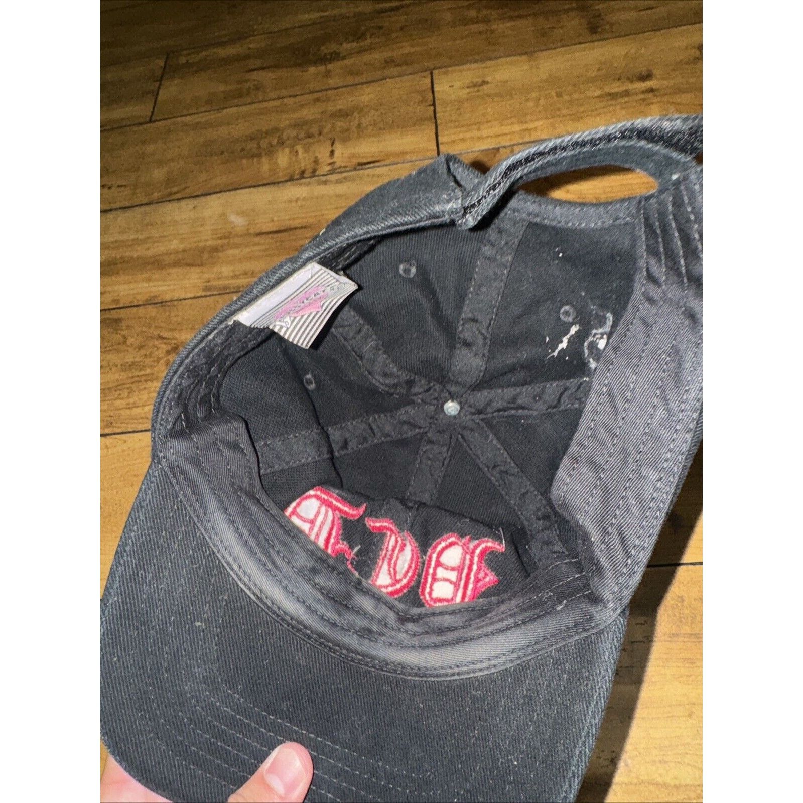 Vintage Pussy Cat Dolls Adjustable Strap back Hat Black Size ONE SIZE - 2 Thumbnail