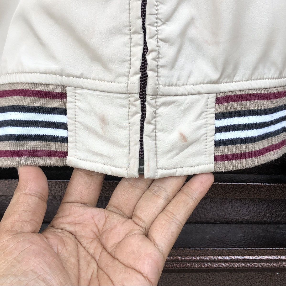 Burberry Burberry Black Label Track Jacket Embroidery Logo Size US M / EU 48-50 / 2 - 13 Thumbnail