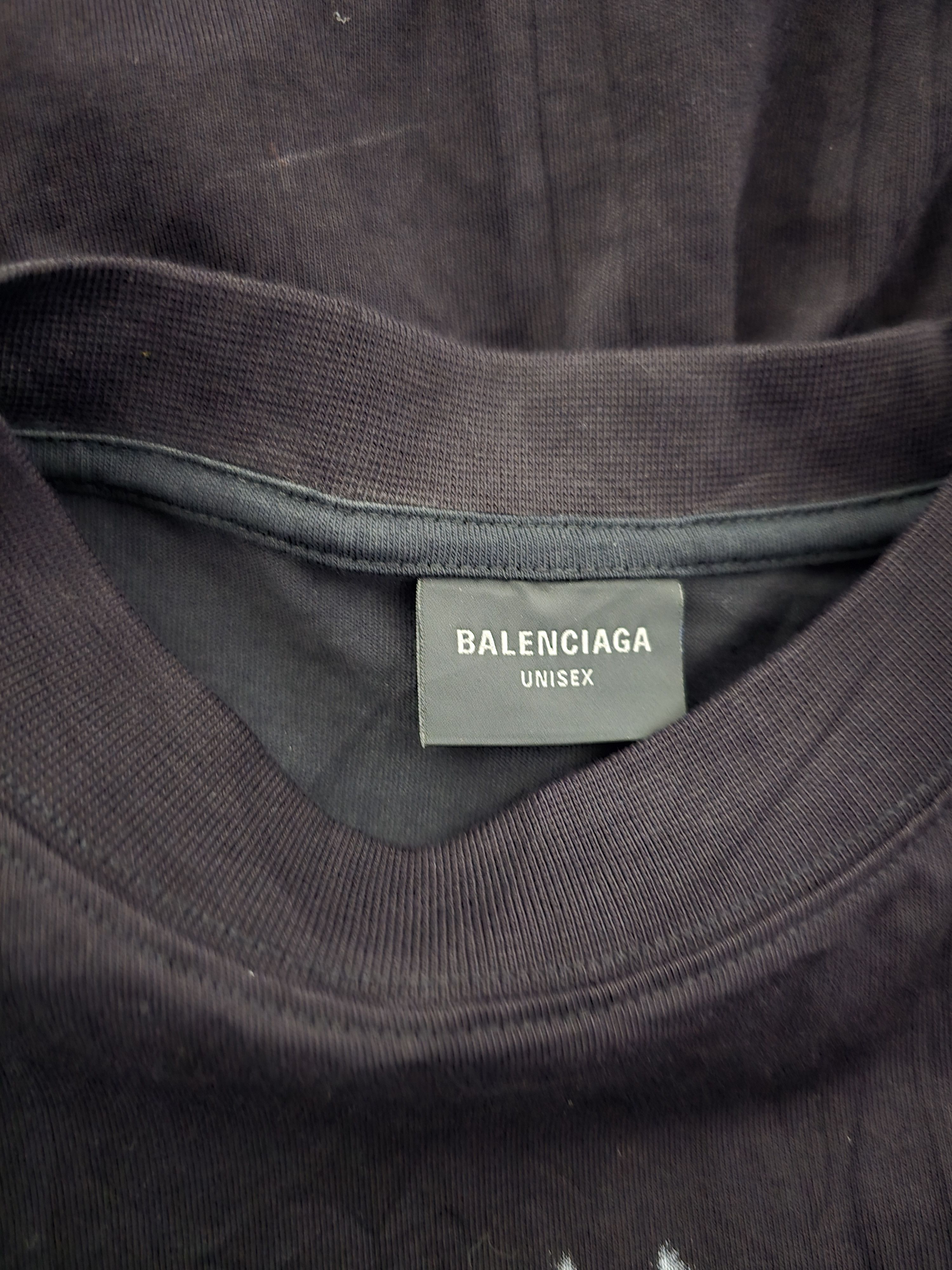 Balenciaga Balenciaga Metal BB Stencil T-shirt oversized Size US XL / EU 56 / 4 - 3 Thumbnail