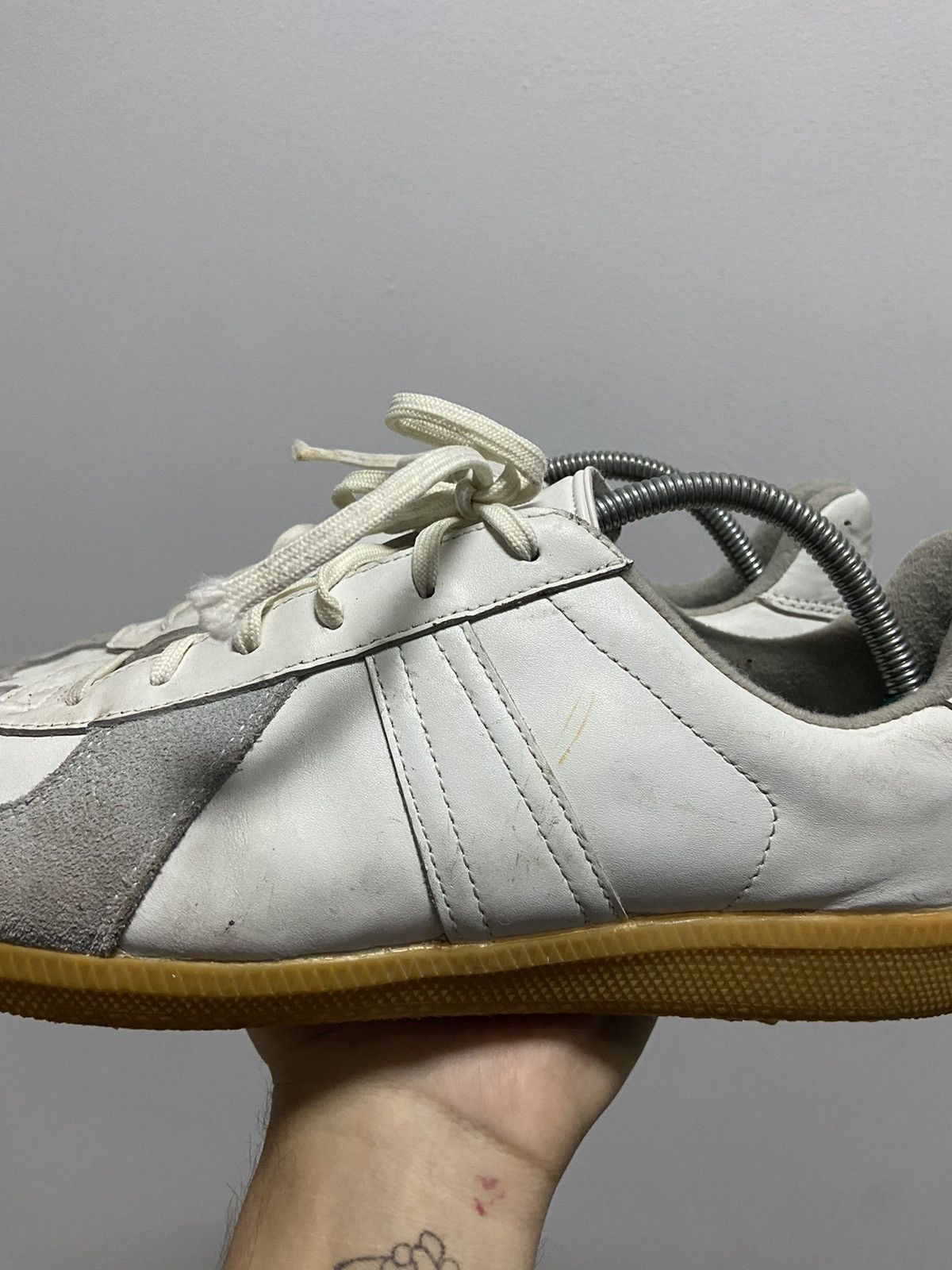 Vintage GAT BW 280 Sport Leather Trainers Vintage Shoes Sneakers Size US 10.5 / EU 43-44 - 13 Thumbnail