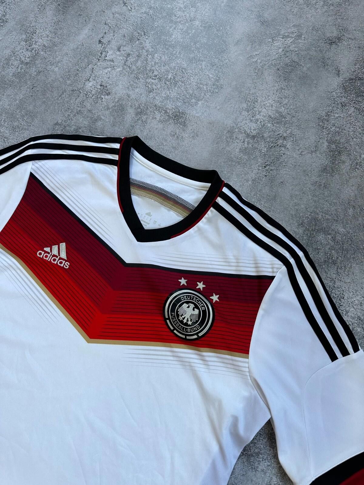 Adidas GERMANY 2014 2015 HOME SHIRT FOOTBALL SOCCER JERSEY Size US L / EU 52-54 / 3 - 2 Thumbnail