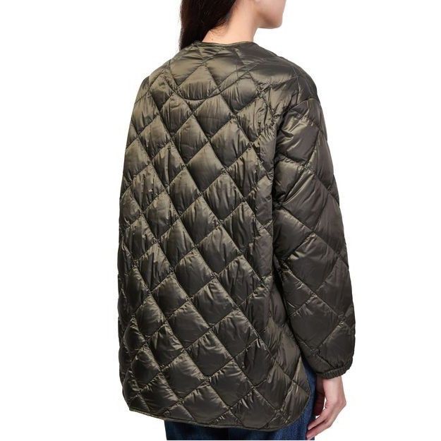 Max Mara MAX MARA Verde Scuro Buttoned Puffer Green Jacket New & Auth Size XS / US 0-2 / IT 36-38 - 3 Thumbnail