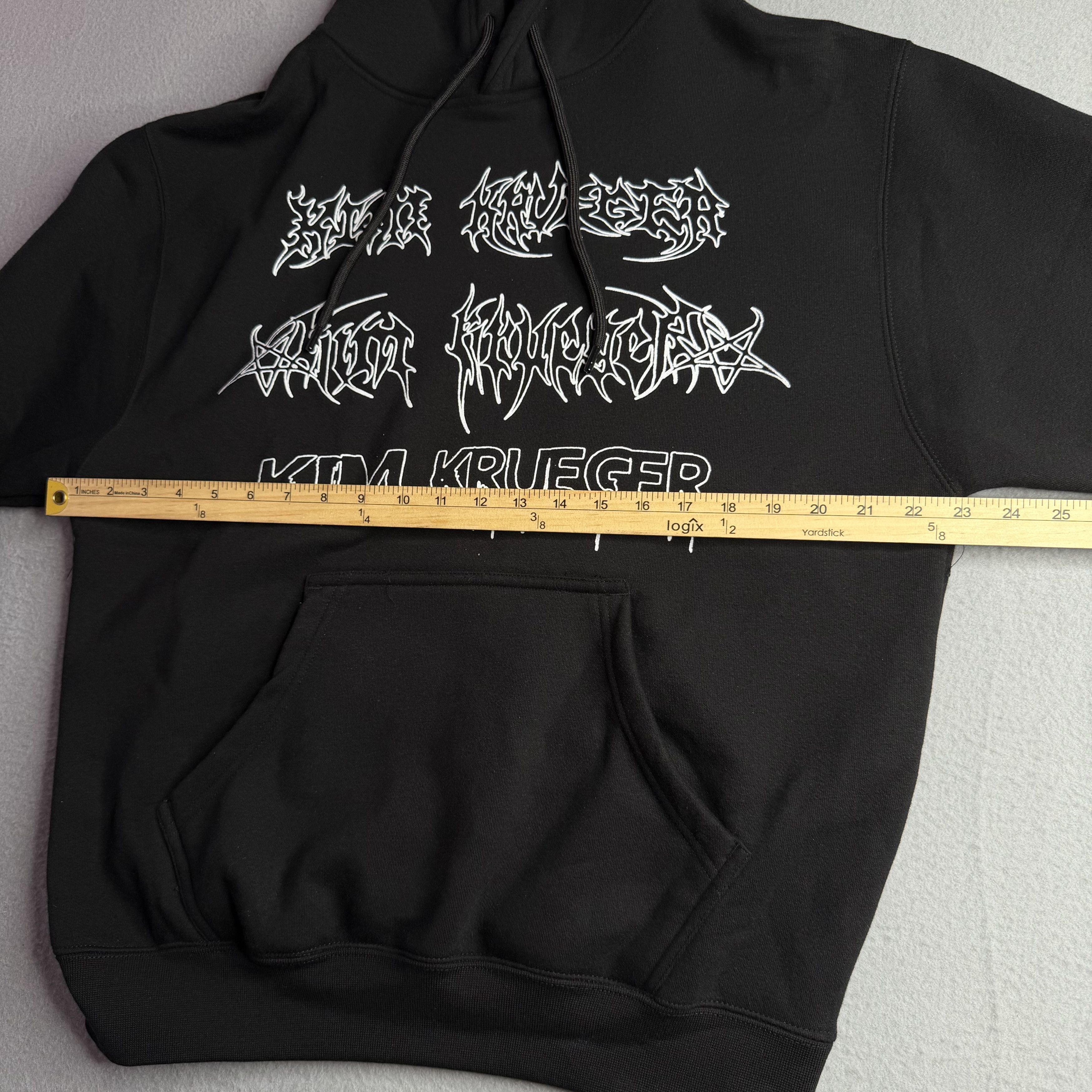 Kim Krueger Kim Krueger black grunge graphic Hoodie Size US M / EU 48-50 / 2 - 4 Thumbnail