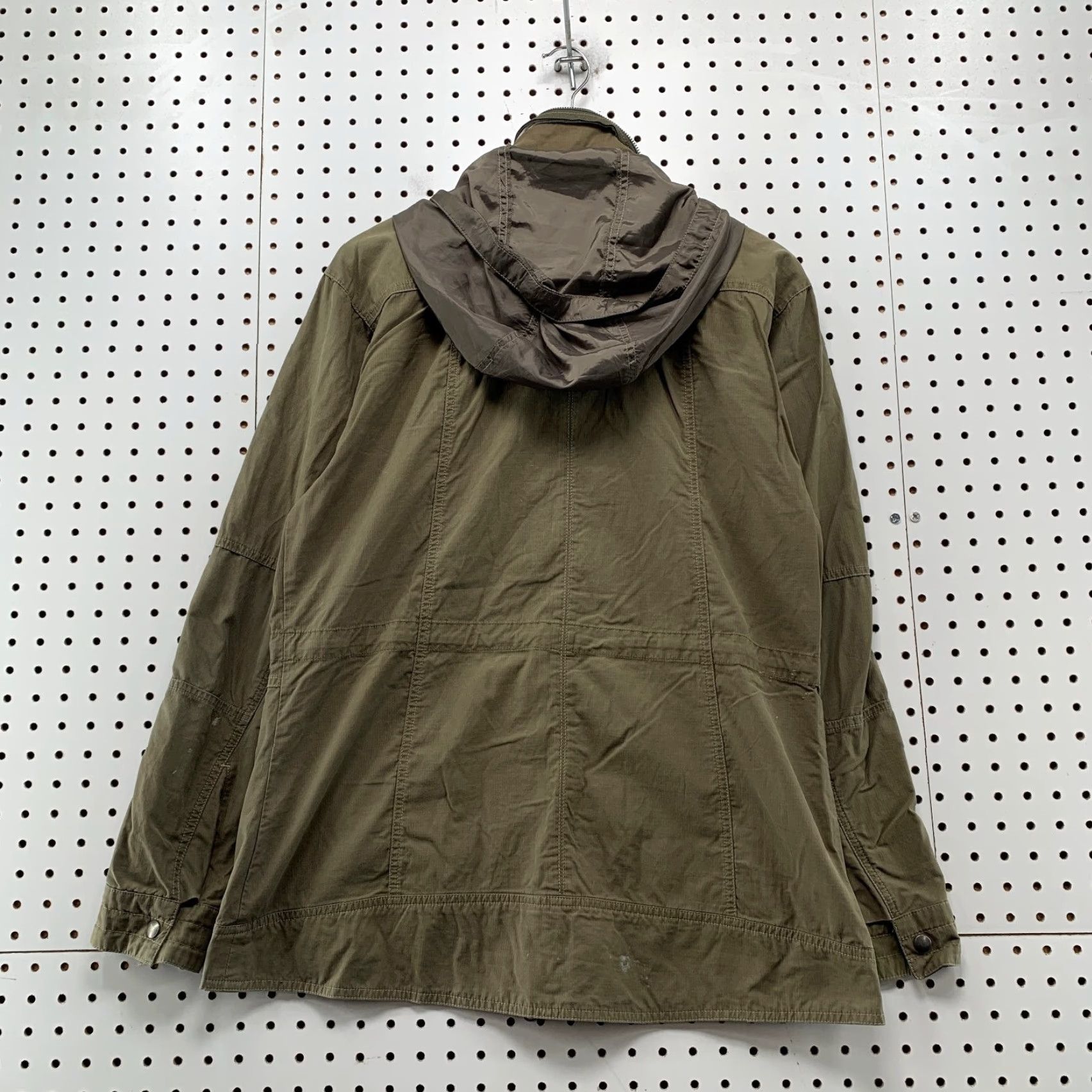 Vintage Kuhl Rekon Utility Hiking Jacket Womens Large Green Lightweight Outdoor Hooded Size L / US 10 / IT 46 - 2 Thumbnail