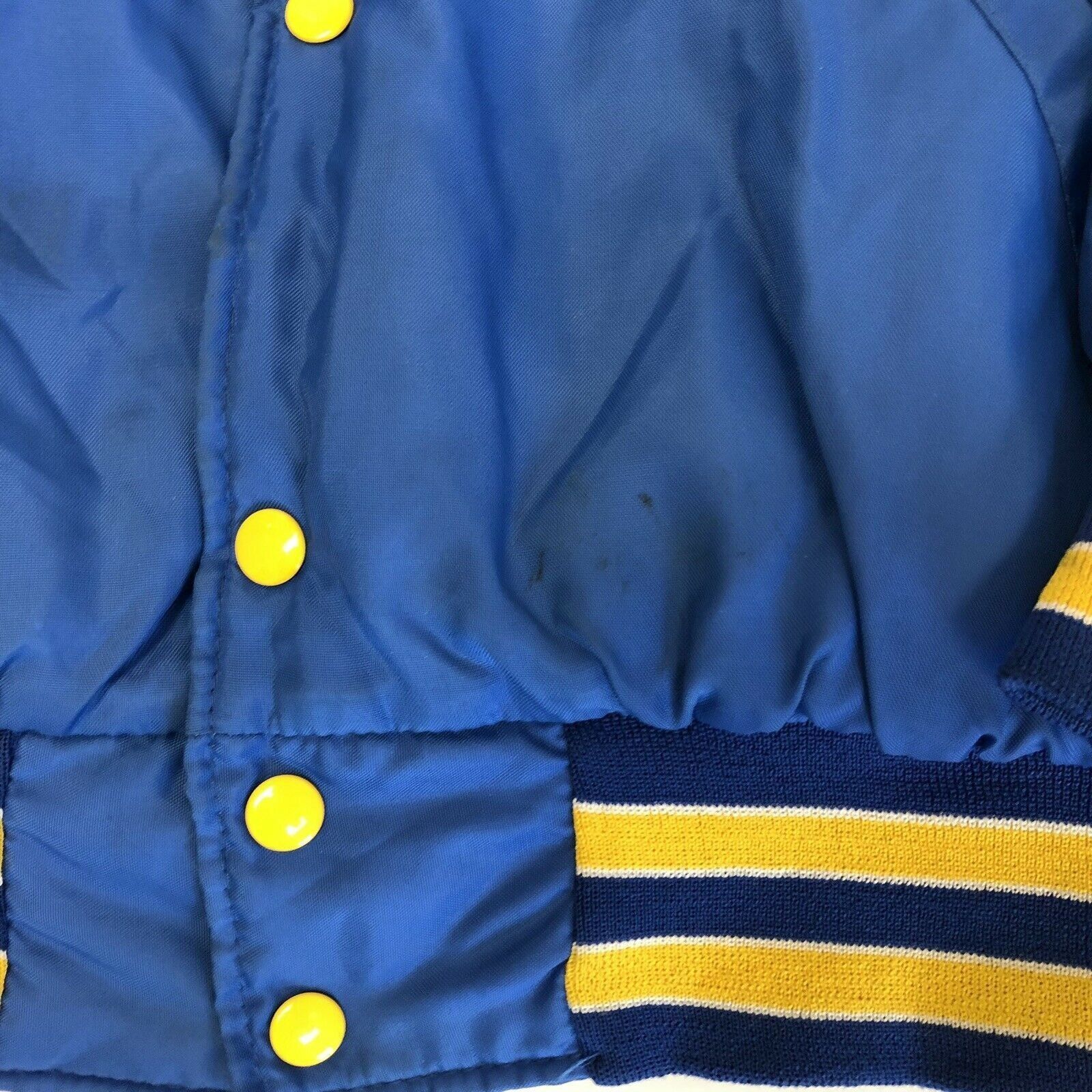 Holloway Vtg Holloway Blue Nylon Fairfield FOE Coat Fraternal Jacket Size US L / EU 52-54 / 3 - 6 Thumbnail
