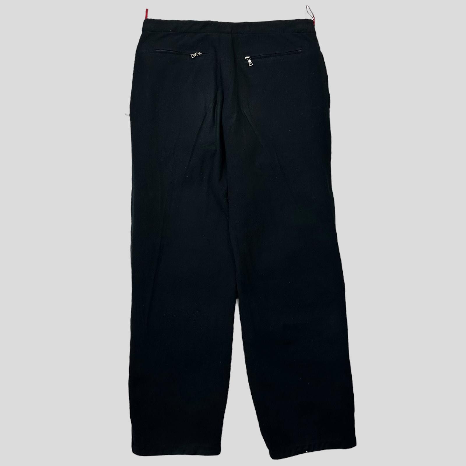 Prada Prada Sport AW00 Reversible Quilted Fleece Trousers - IT46 Size US 31 - 3 Thumbnail