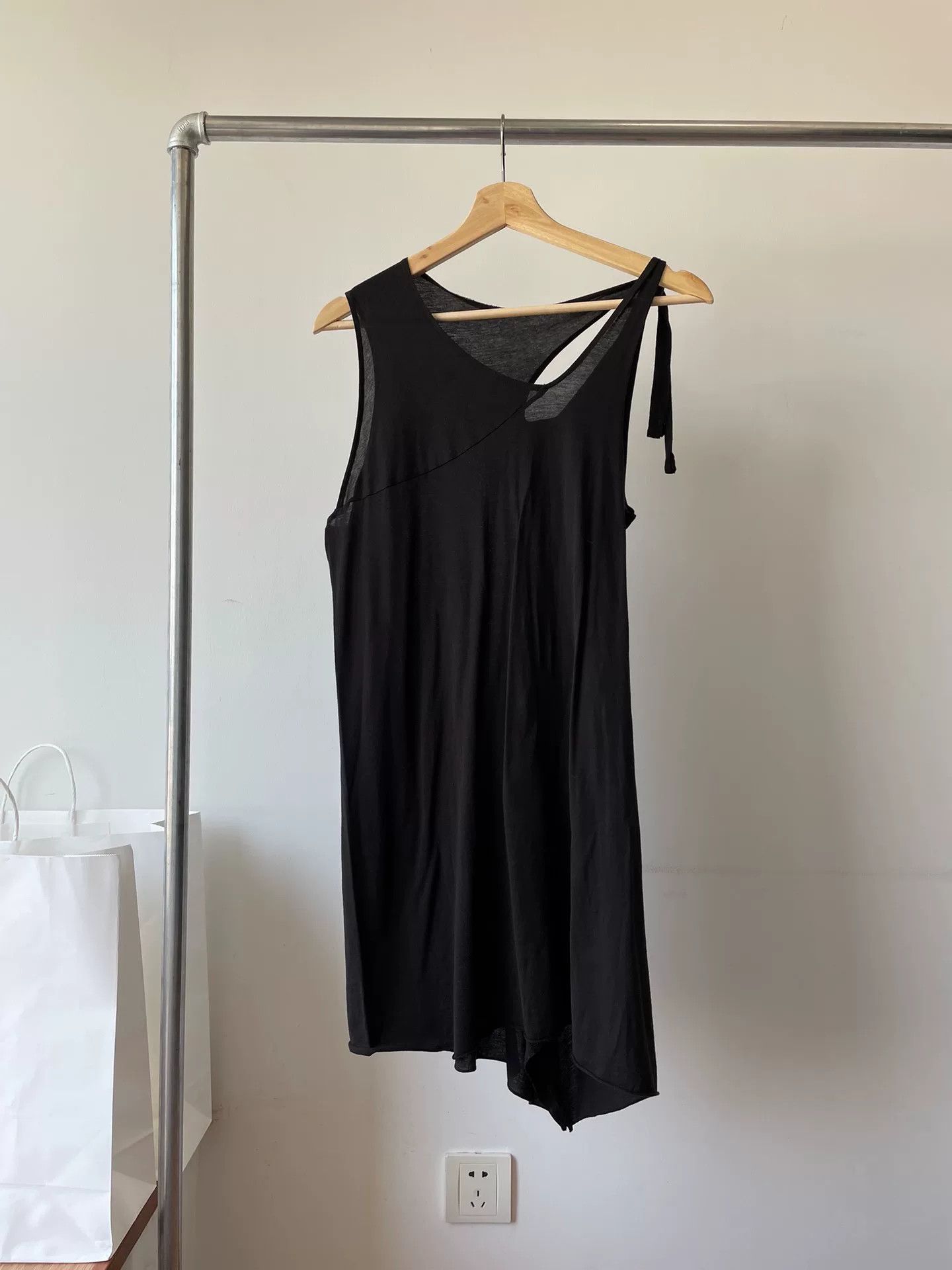 Y's y's Yohji Yamamoto black vest dress Size M / US 6-8 / IT 42-44 - 1 Thumbnail