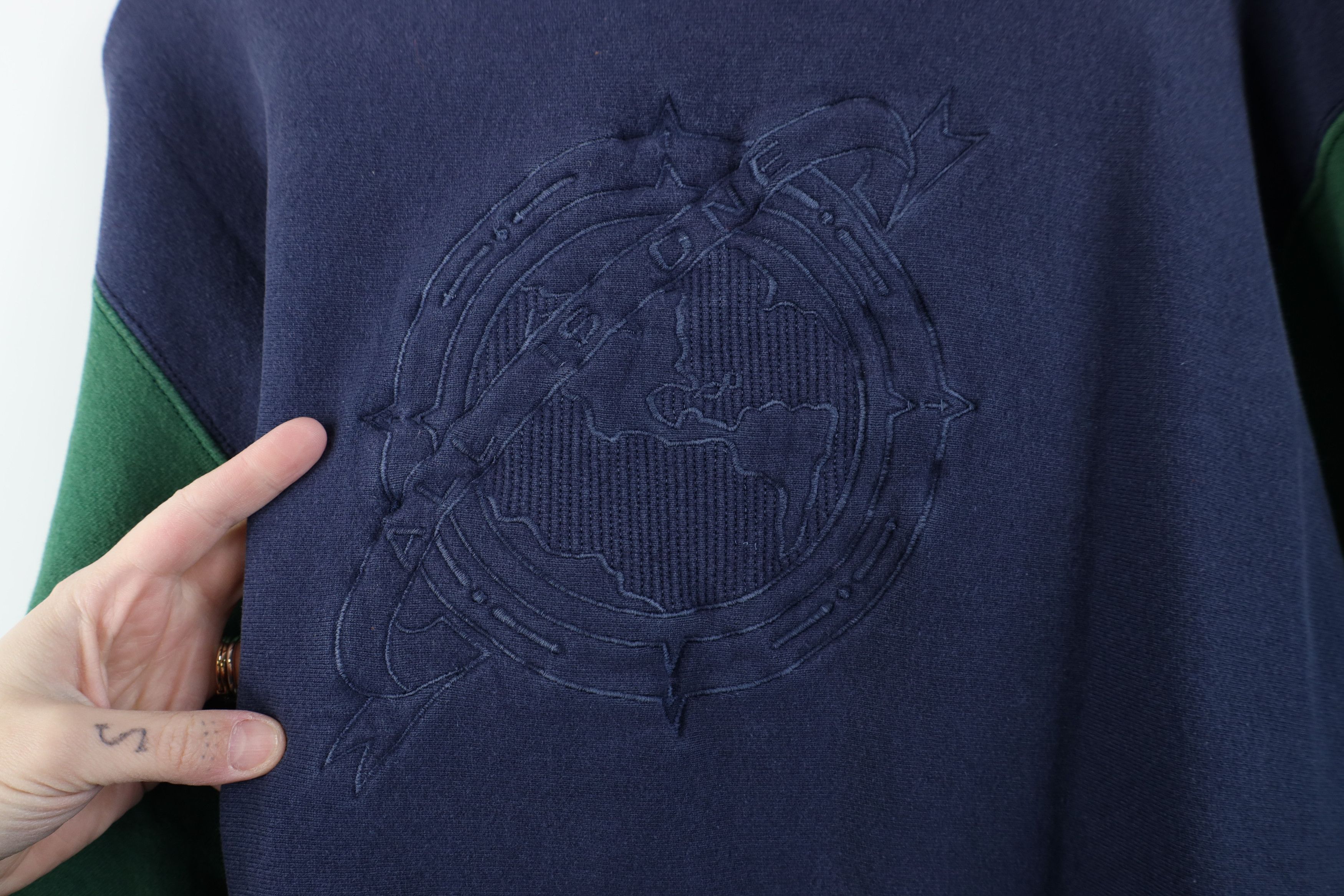 Hard Rock Cafe Vintage 90s Hard Rock Cafe Orlando Reverse Weave Sweatshirt Size US L / EU 52-54 / 3 - 12 Thumbnail