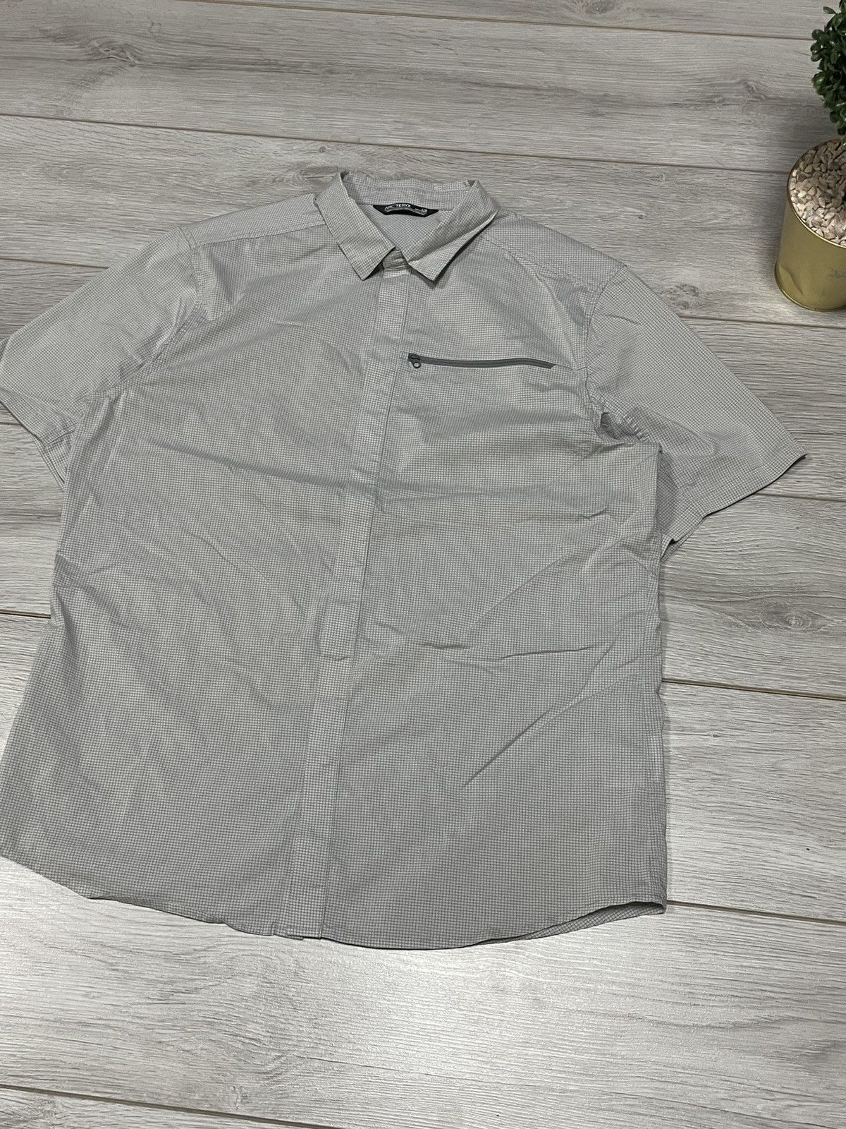 Arc'teryx Arcteryx bird Kaslo Shirt SS shirt buttons check pocket Size US L / EU 52-54 / 3 - 2 Thumbnail